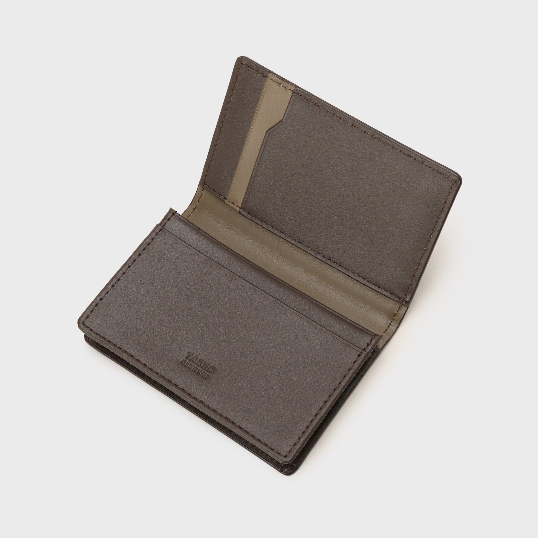 TAKEO KIKUCHI「【リップルグレイン】ベーシック名刺入れ」|名刺入れ・カードケース|