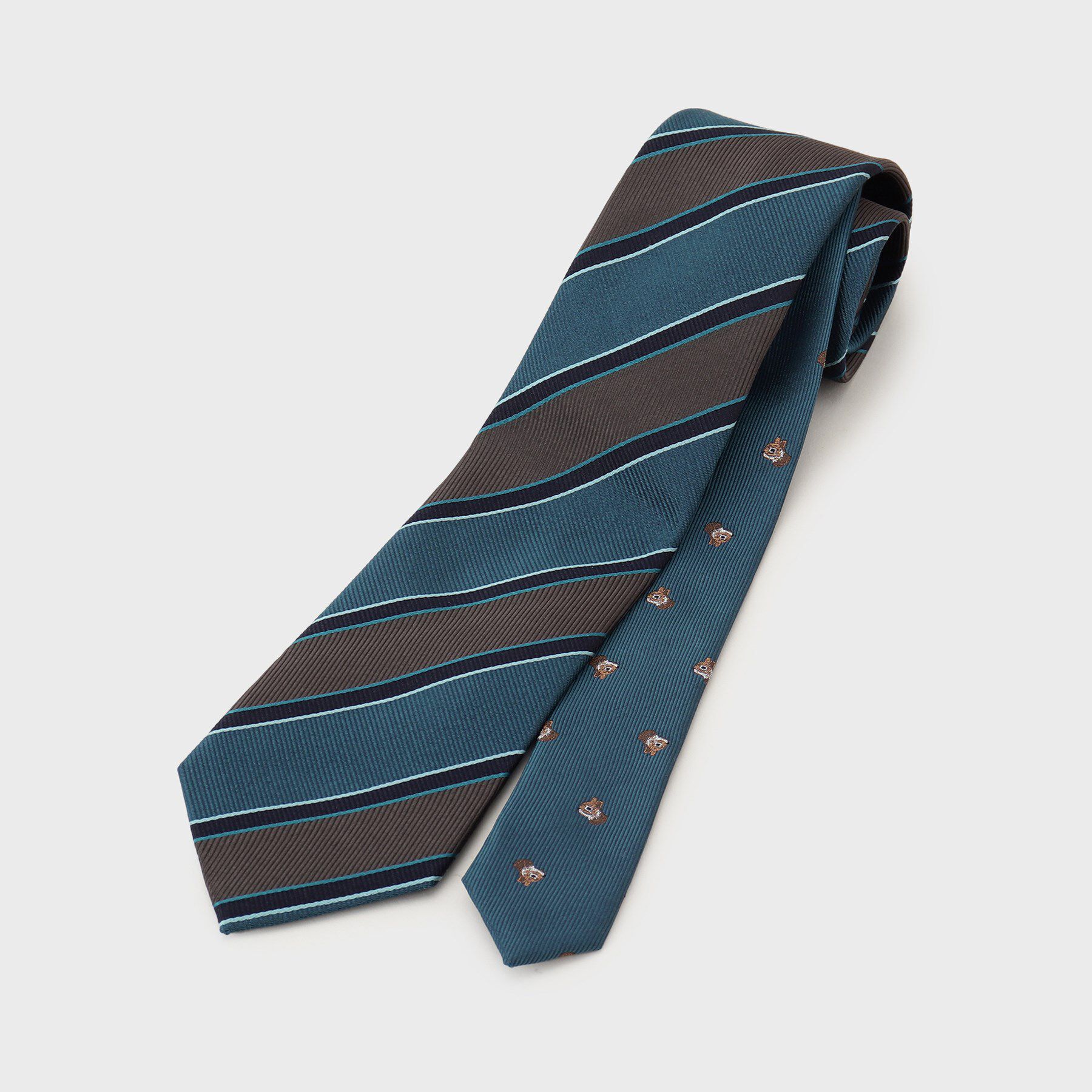 TAKEO KIKUCHI「【BOXセット】イングリッシュガーデン ネクタイ＆タイバー」|ネクタイ・蝶ネクタイ|