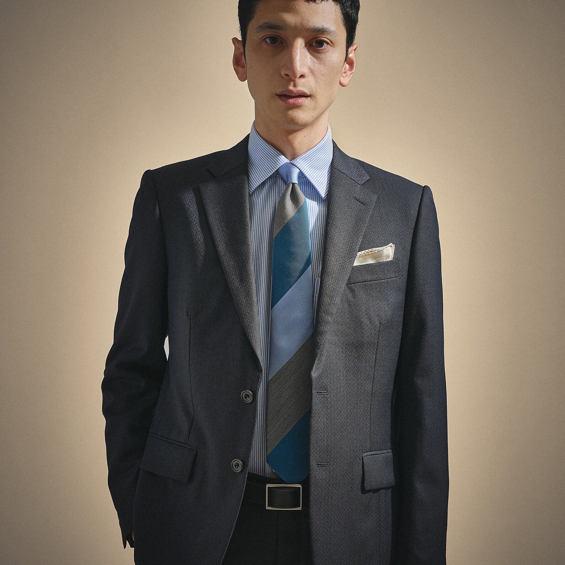 TAKEO KIKUCHI「ヴェールシルク トリプルストライプネクタイ」|ネクタイ・蝶ネクタイ|