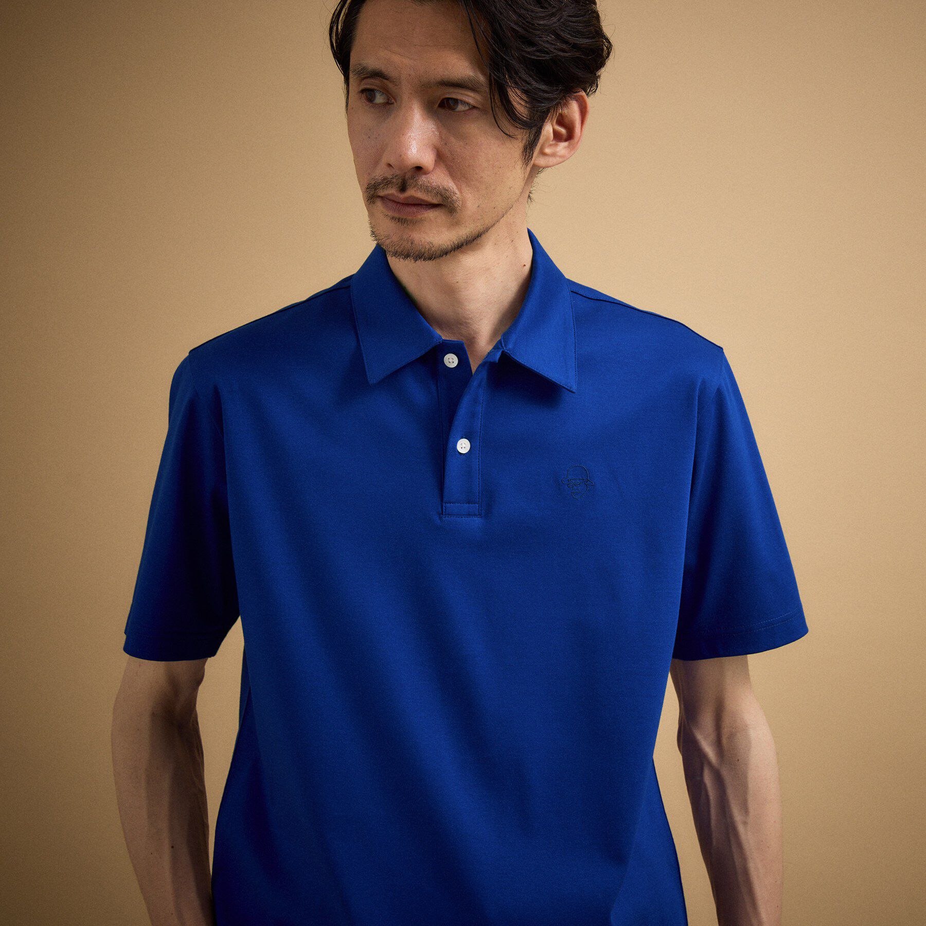 TAKEO KIKUCHI「アイスクリアコットン ワンポイント ポロシャツ」|ポロシャツ|