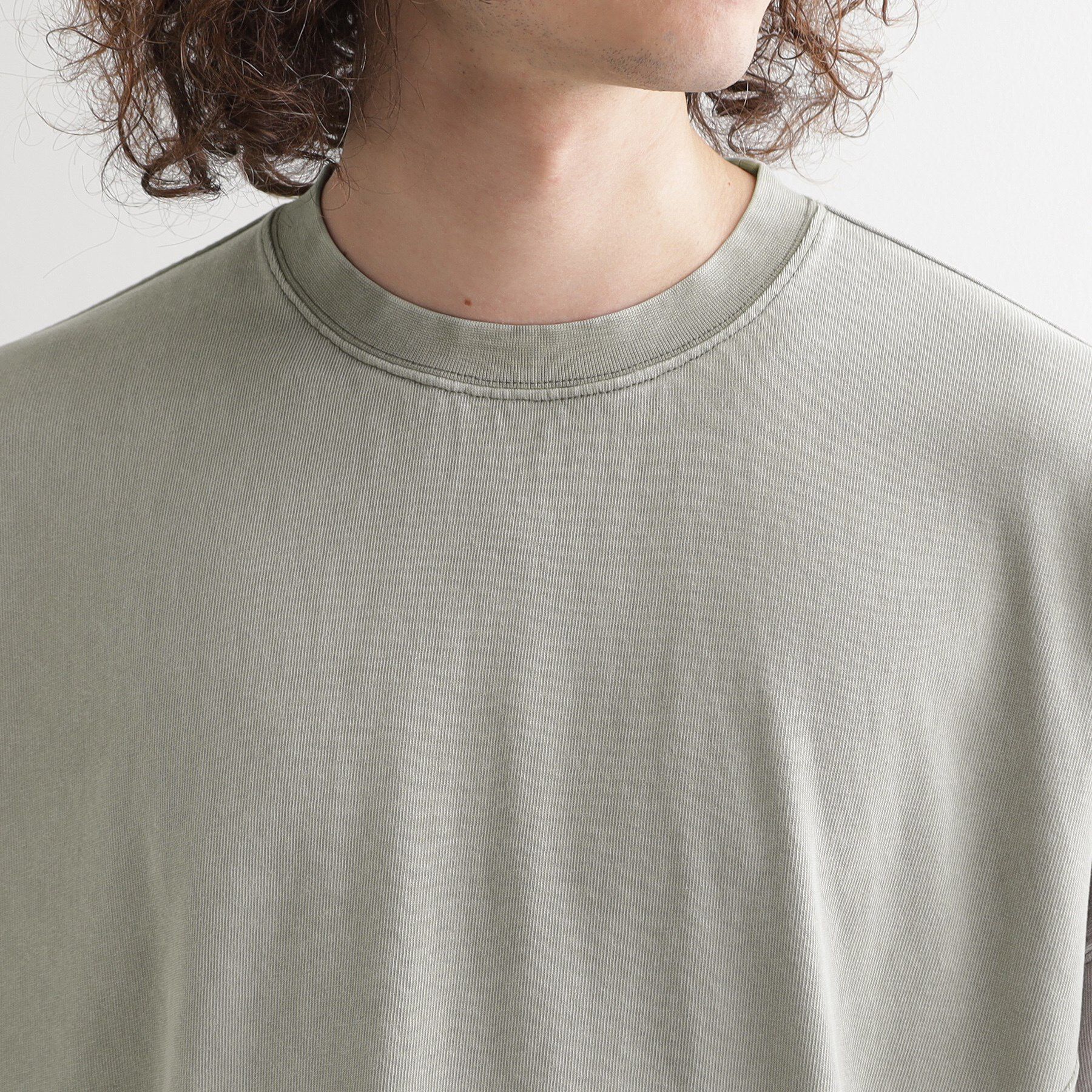 tk.TAKEO KIKUCHI「ヴィンテージクロップドTシャツ/ヴィンテージライク/半袖Tシャツ」|Tシャツ・カットソー|