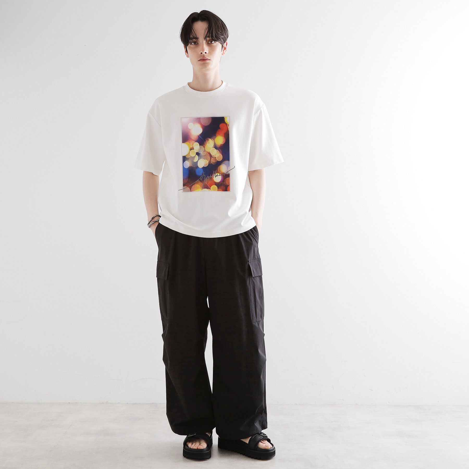 tk.TAKEO KIKUCHI「ハートグラフィックTシャツ」|Tシャツ・カットソー|