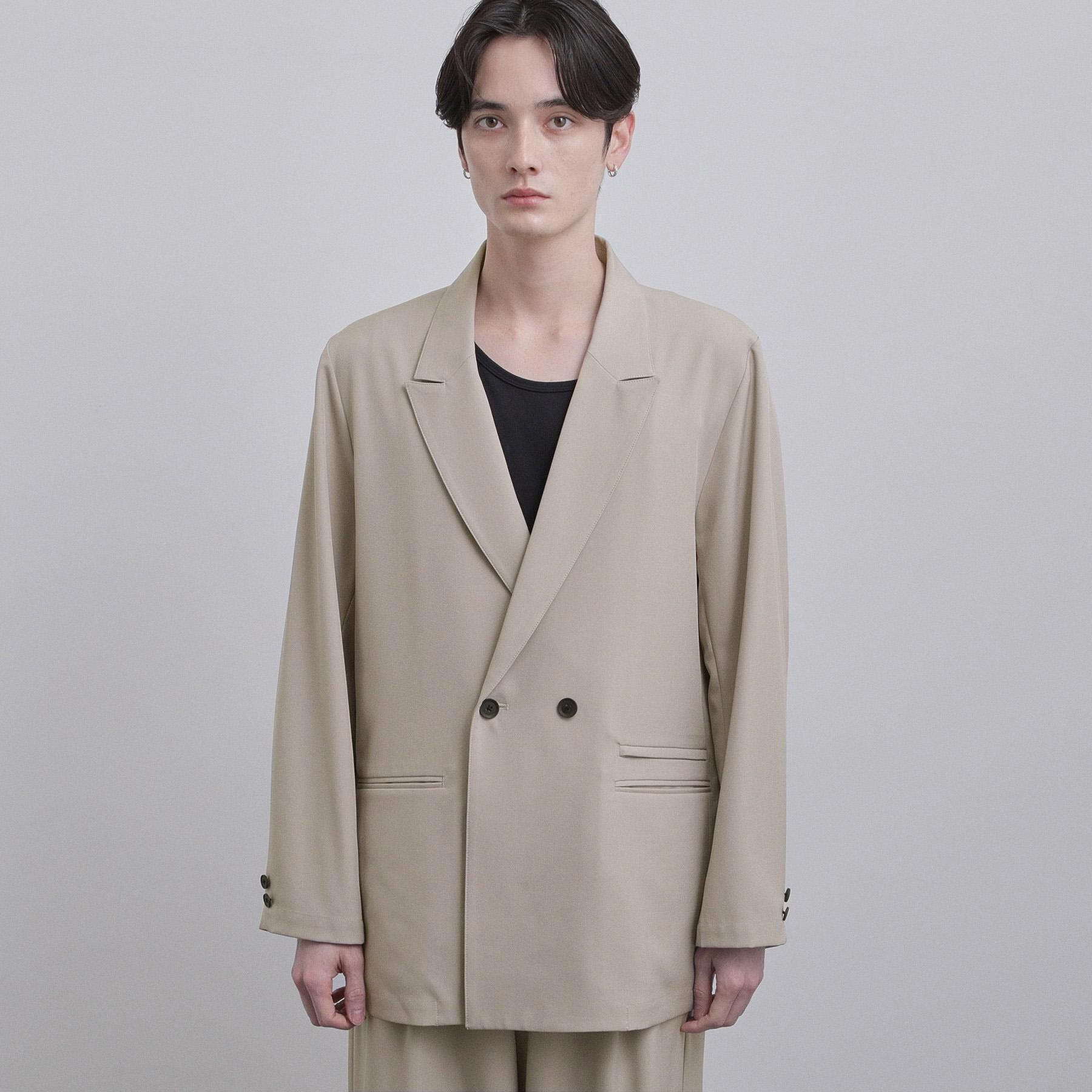 tk.TAKEO KIKUCHI「ダブルブレストジャケット」|テーラードジャケット|