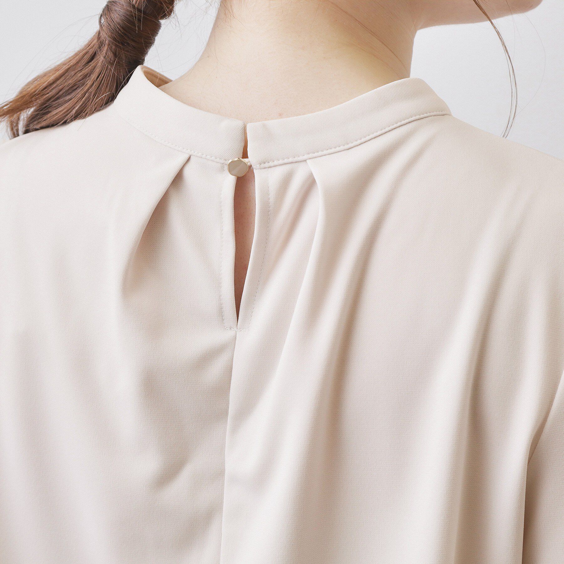 index「ランダムタックトップス【洗濯機OK/吸水速乾/接触冷感/UVケア】《5col》」|Tシャツ・カットソー|