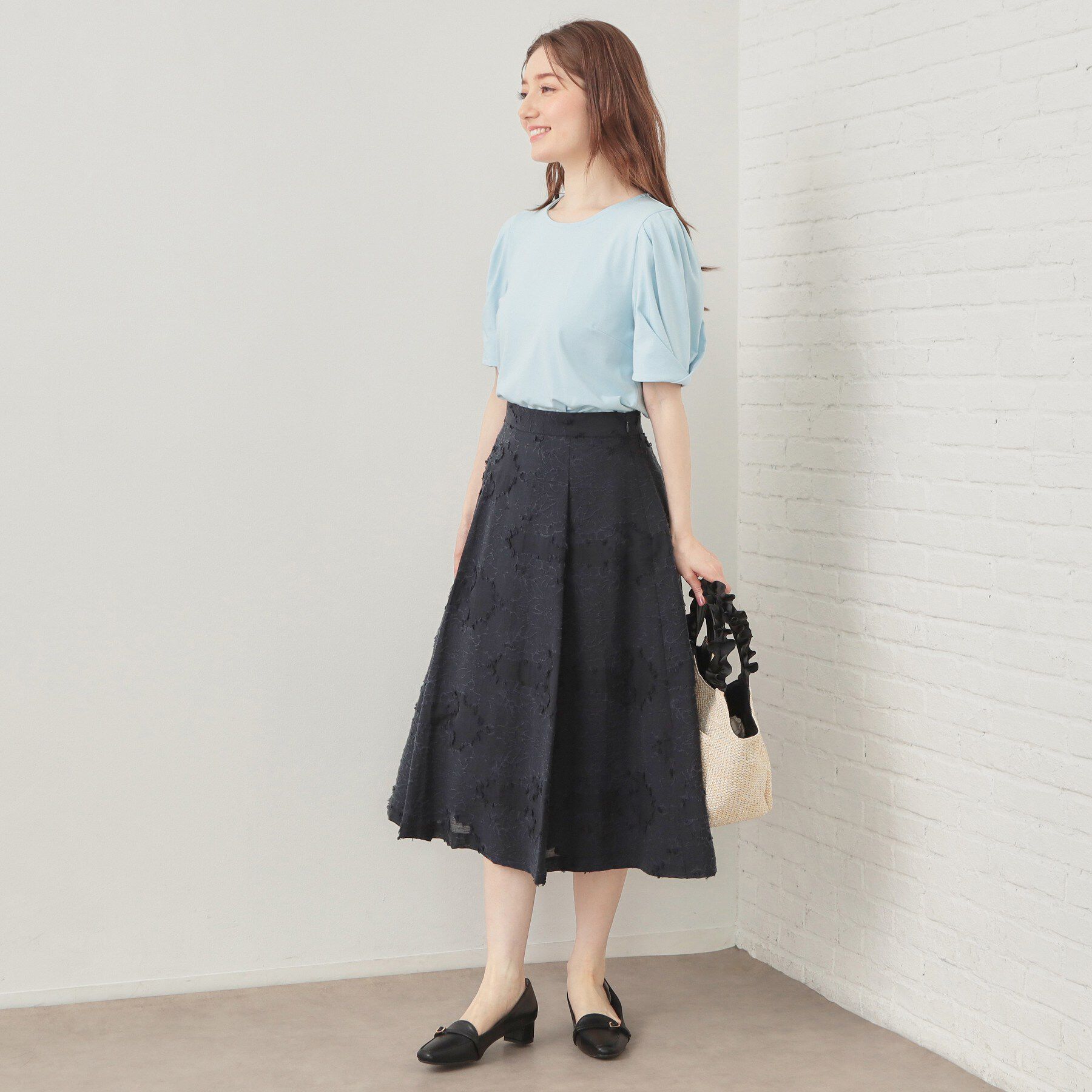 index「ベアタックスリーブトップス【洗濯機OK／接触冷感／吸水速乾／透け防止／UVケア】」|Tシャツ・カットソー|