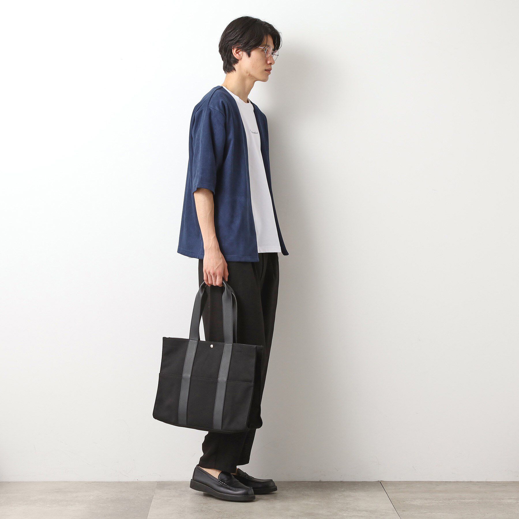 THE SHOP TK「【MonoMax7月号掲載】BOUOキャンバススクエアトート」|トートバッグ|