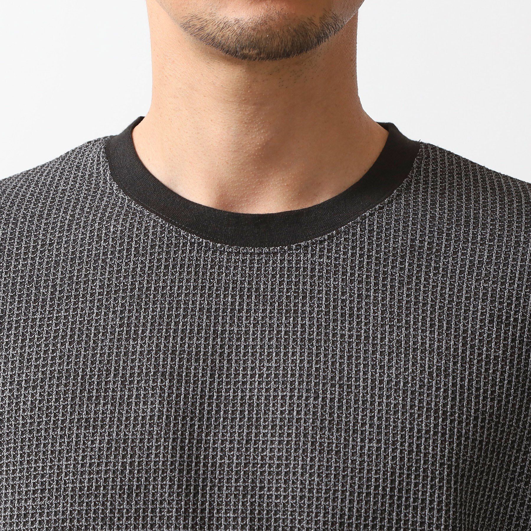 THE SHOP TK「カットジャカード半袖Tシャツ」|Tシャツ・カットソー|