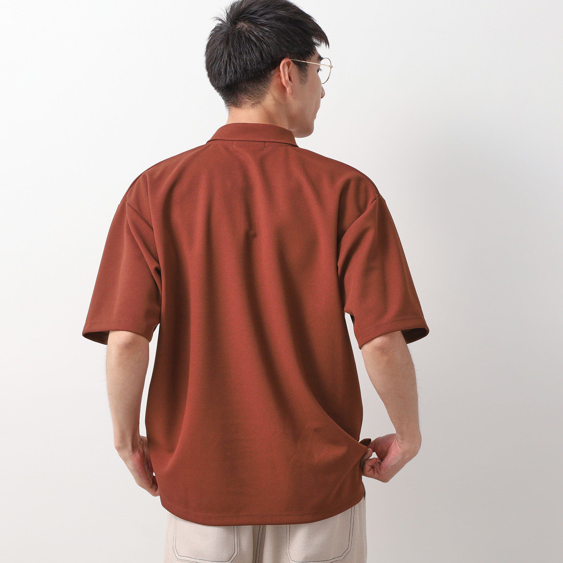 THE SHOP TK「ドライタッチカノコポロシャツ 【洗濯機OK/さらさら】」|ポロシャツ|