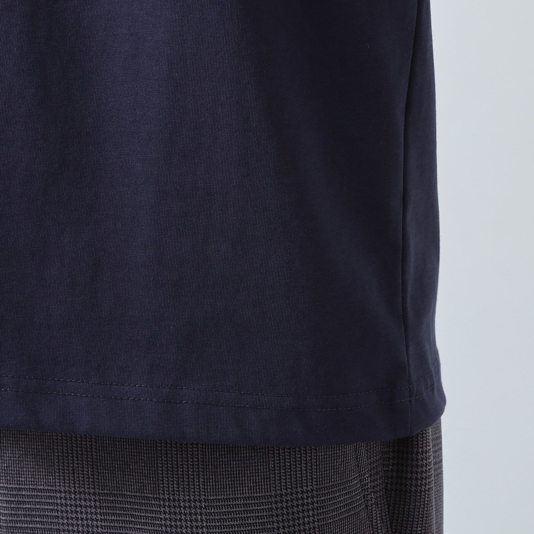 THE SHOP TK「【ジャケットインにもおすすめ】きれいめ長袖Tシャツ 洗濯機OK」|Tシャツ・カットソー|