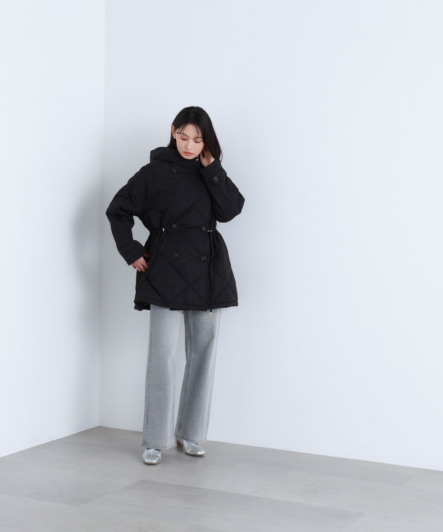  「2wayダイヤキルティングブルゾン」|ブルゾン・スタジャン|