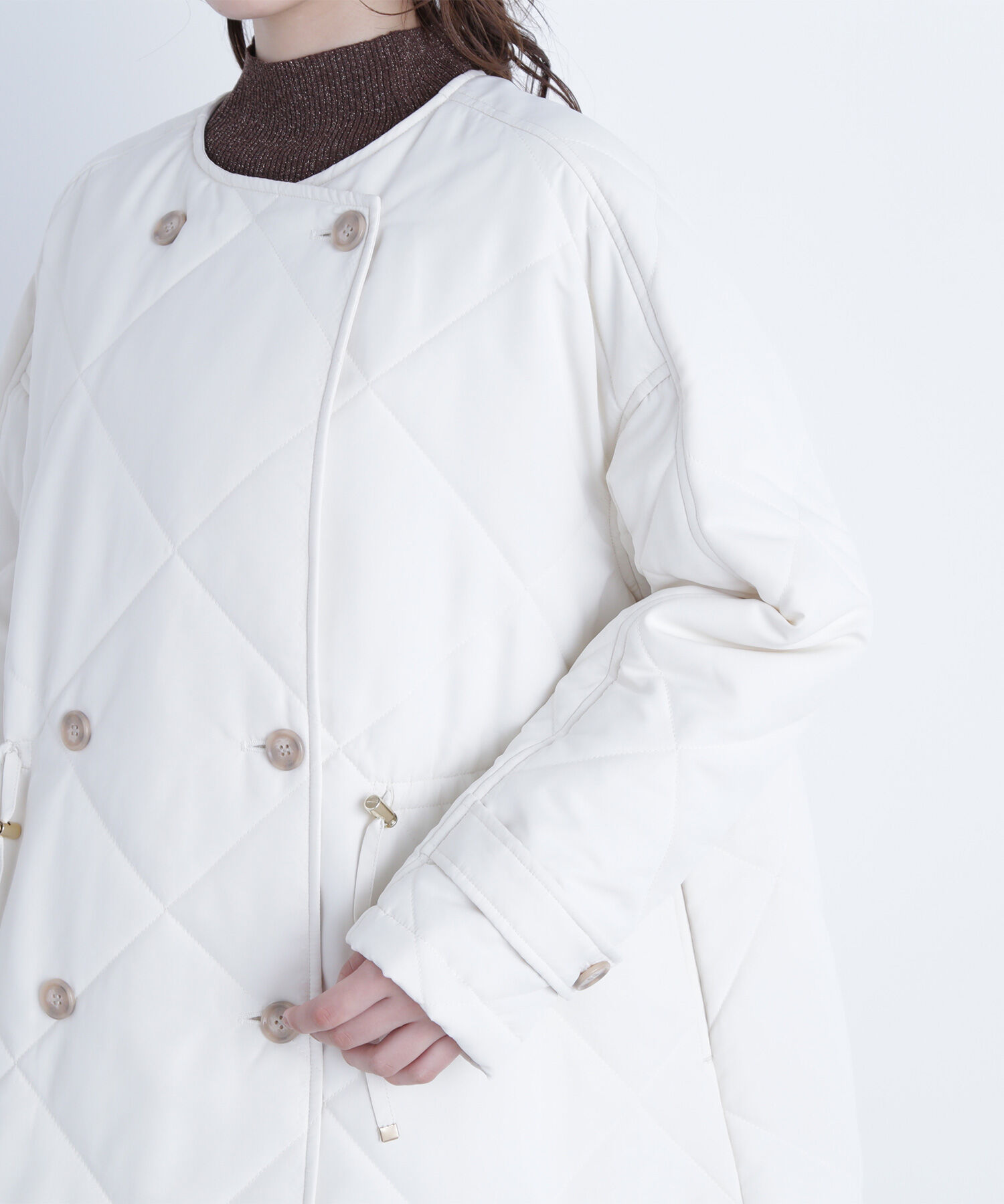  「2wayダイヤキルティングブルゾン」|ブルゾン・スタジャン|