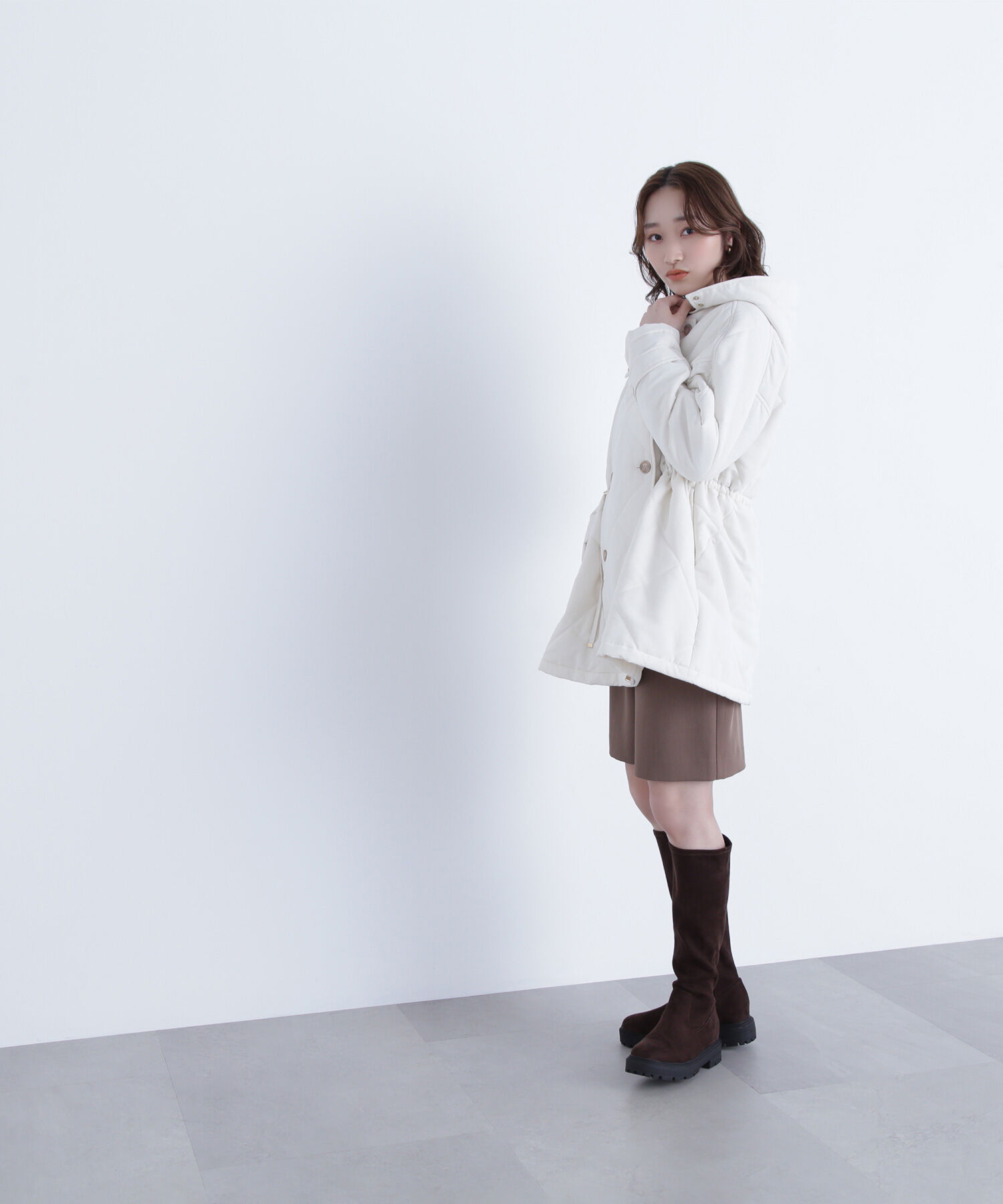  「2wayダイヤキルティングブルゾン」|ブルゾン・スタジャン|