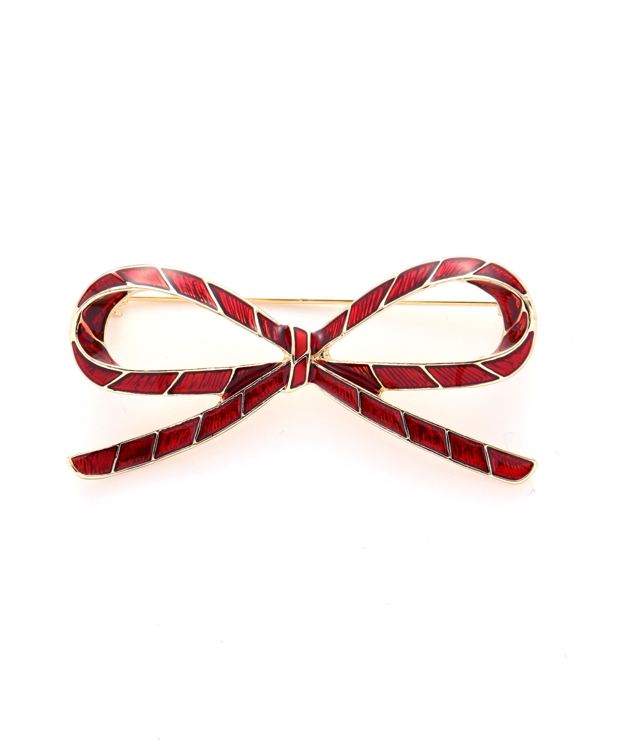  「レジメンタイリボンブローチ」|その他|