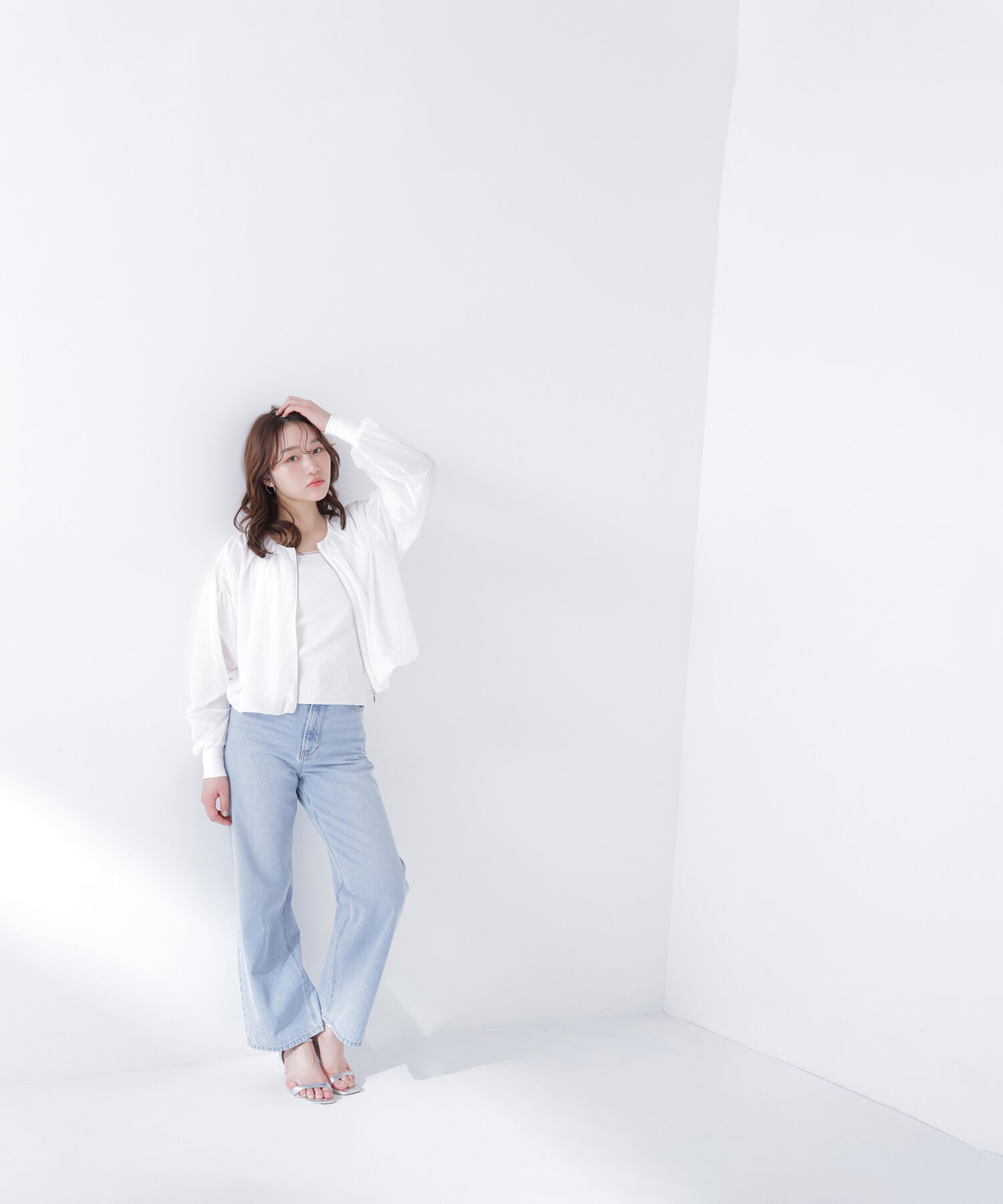  「前後2wayニットタンク」|ニット・セーター|