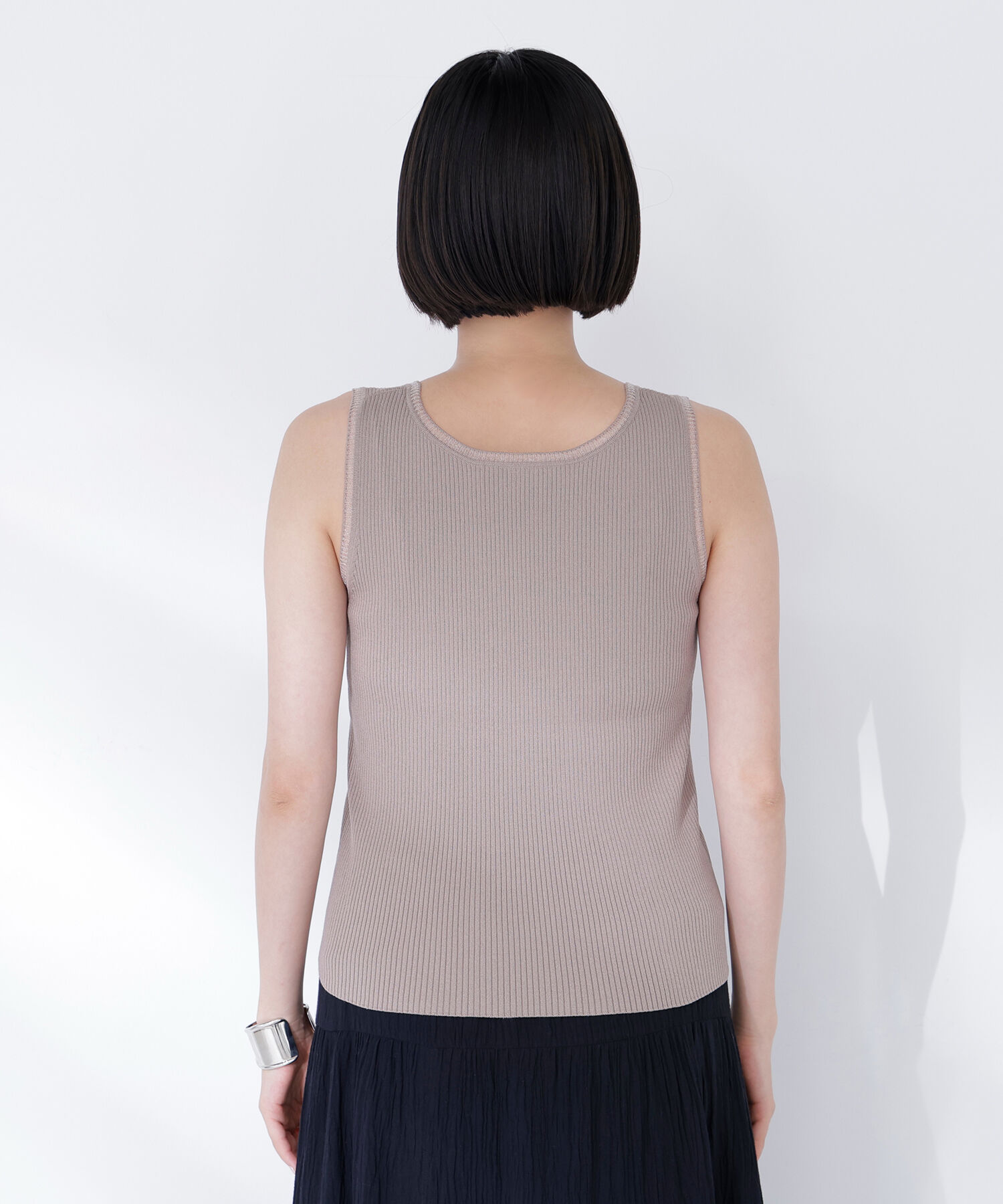  「前後2wayニットタンク」|ニット・セーター|