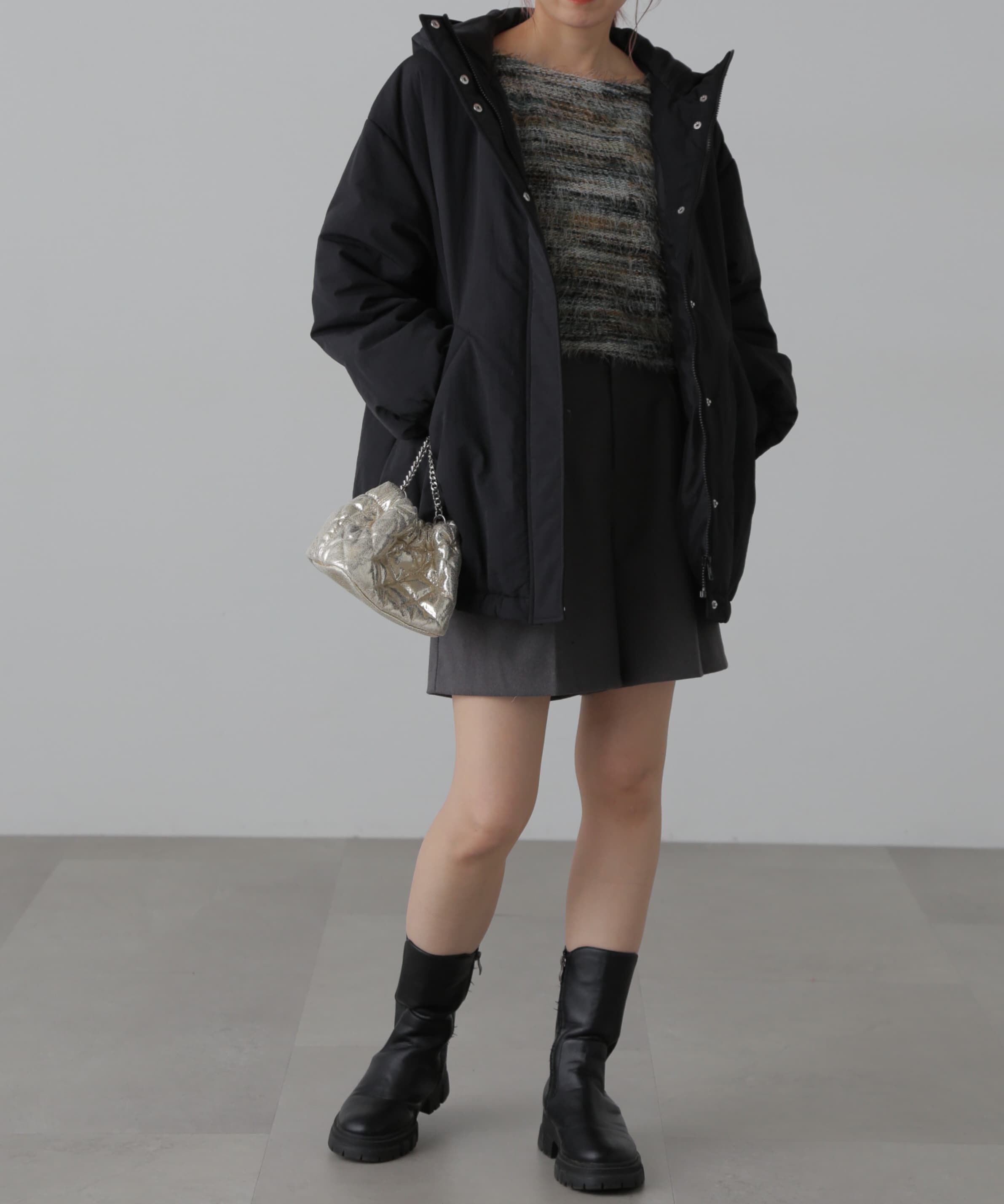  「ミドル丈中綿ブルゾン」|ブルゾン・スタジャン|