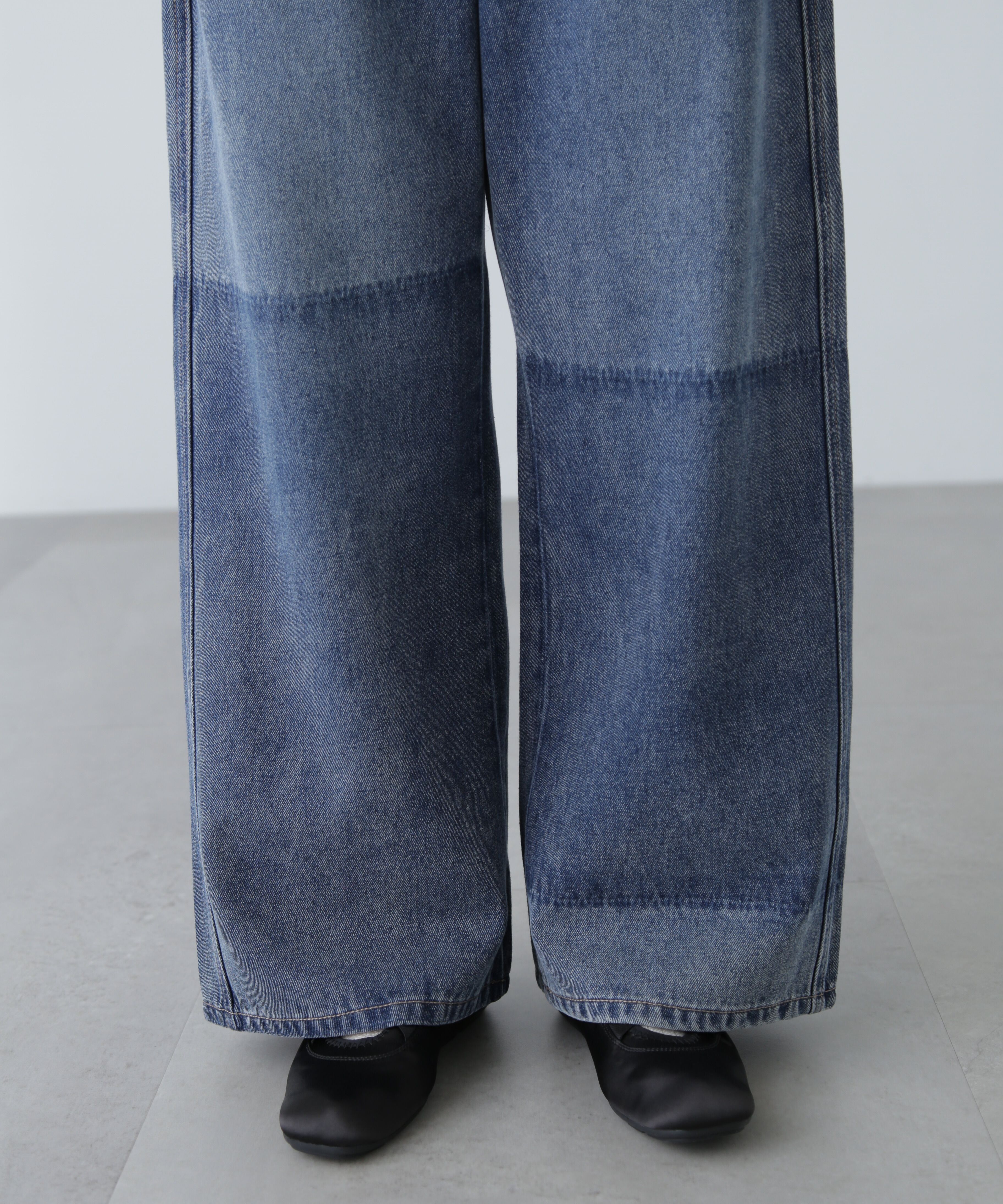  「リメイク風ワイドデニム」|その他|