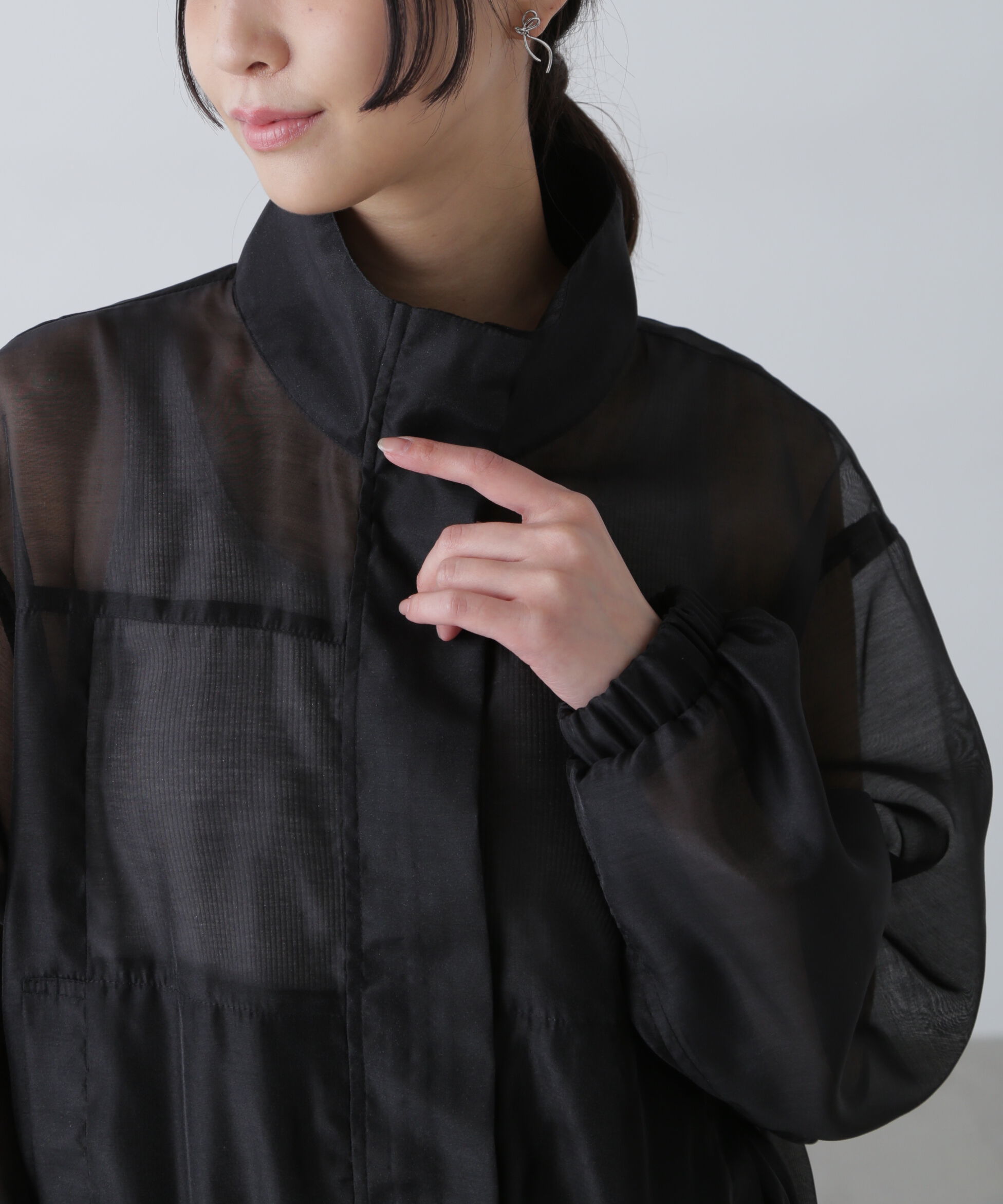  「スタンドシアーブルゾン」|ブルゾン・スタジャン|