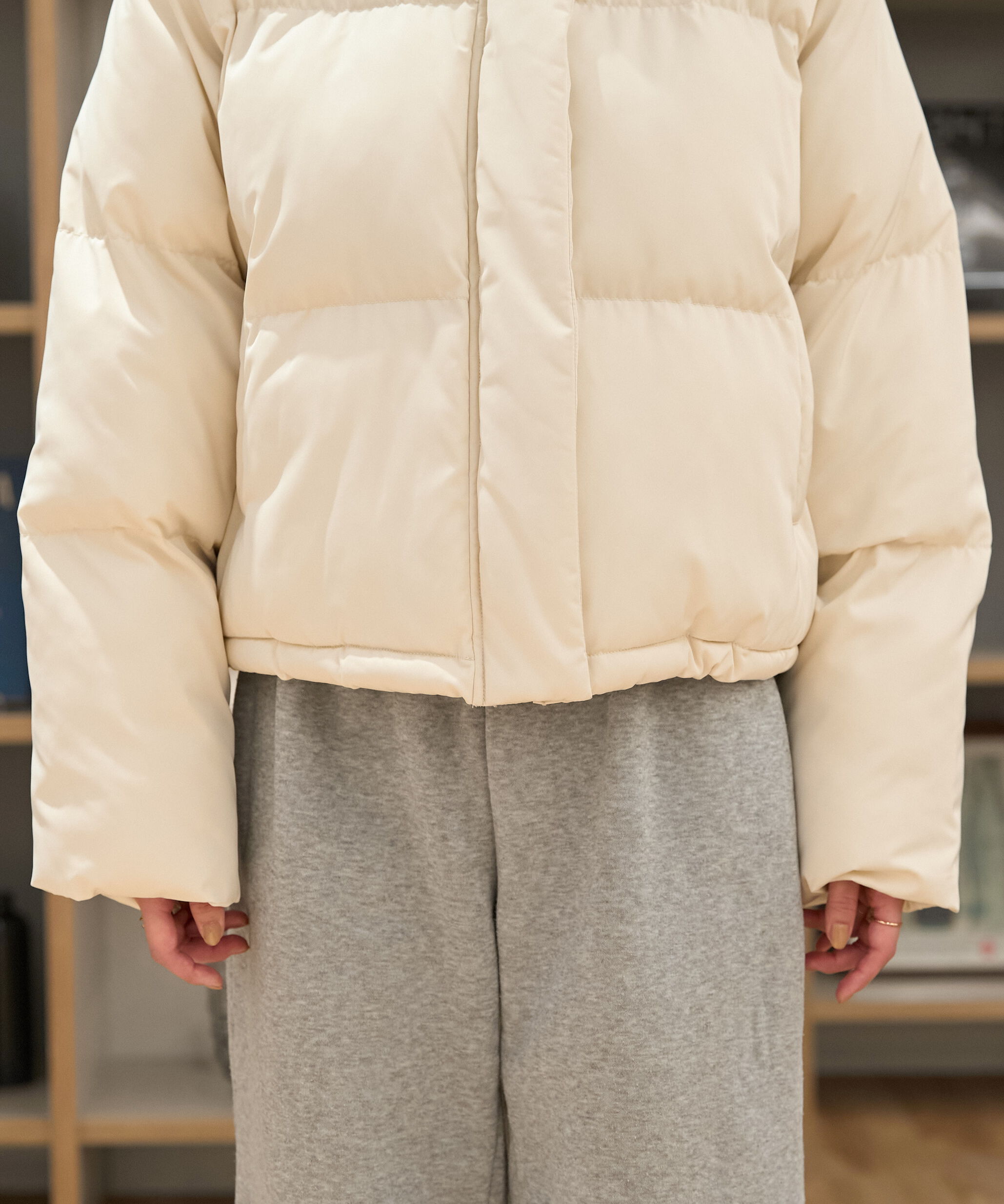  「スタンドショート中綿ブルゾン」|ブルゾン・スタジャン|