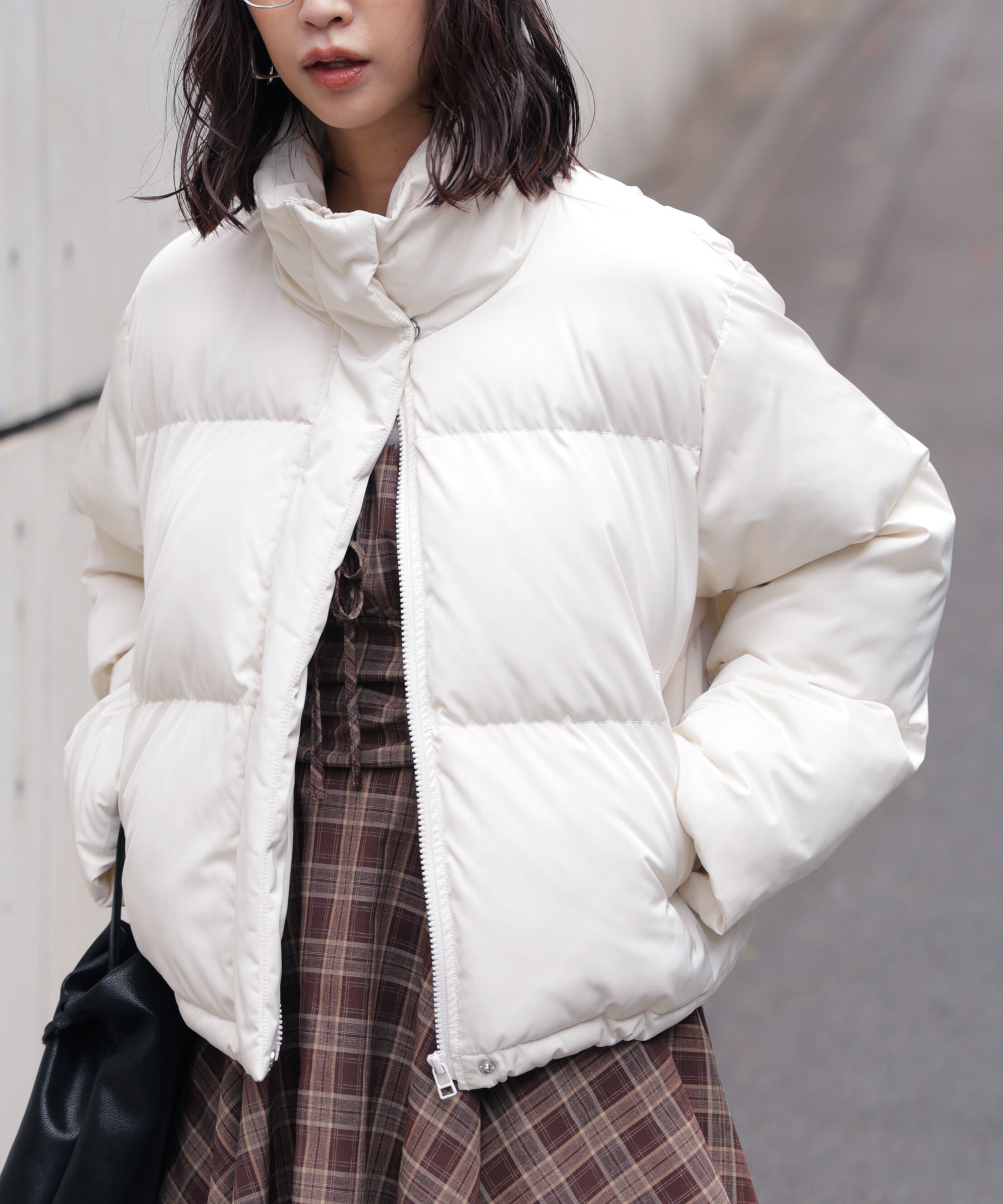  「スタンドショート中綿ブルゾン」|ブルゾン・スタジャン|