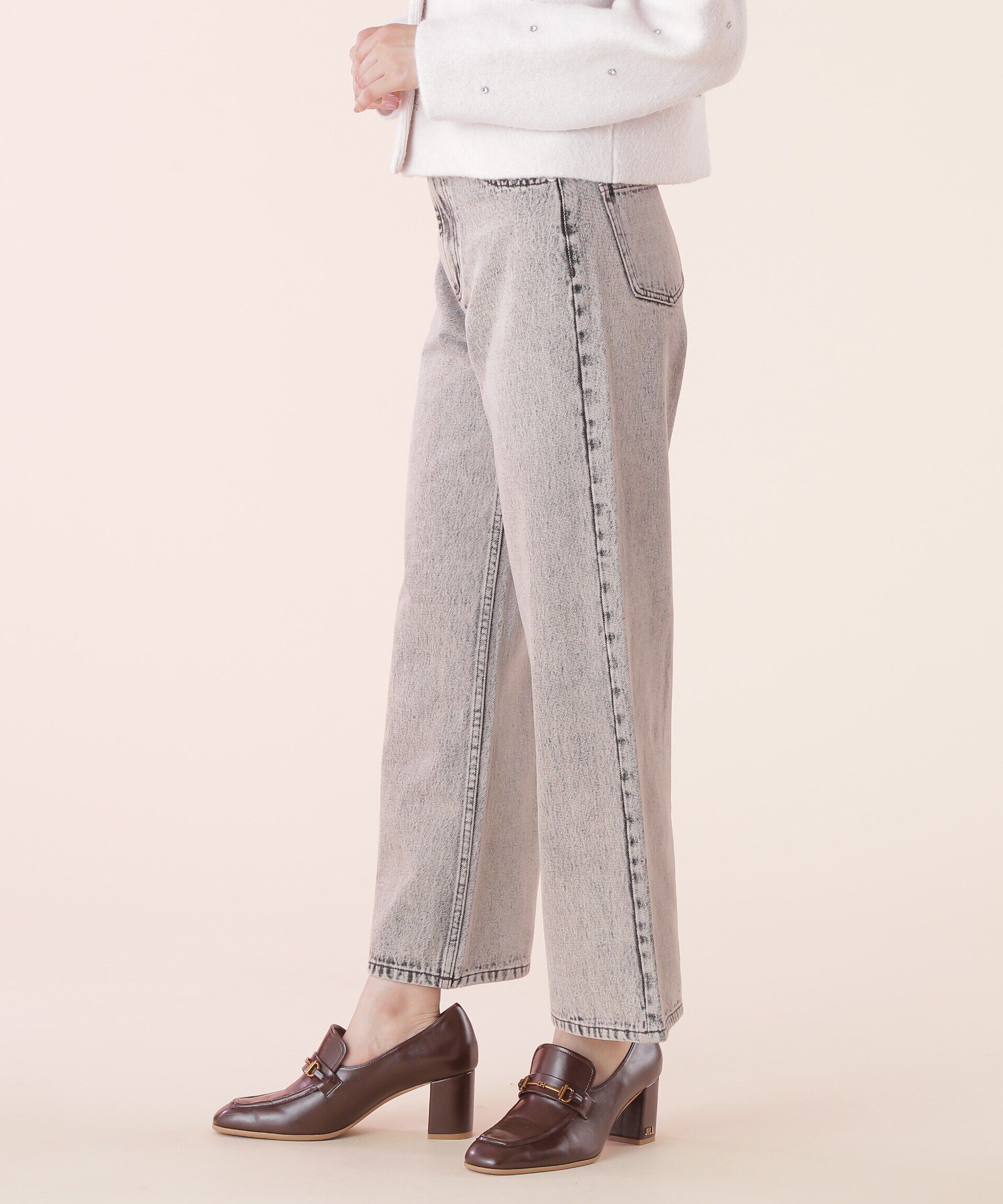  「◆＜ジルバイベーシック＞ストレートワイドデニムパンツ」|その他|