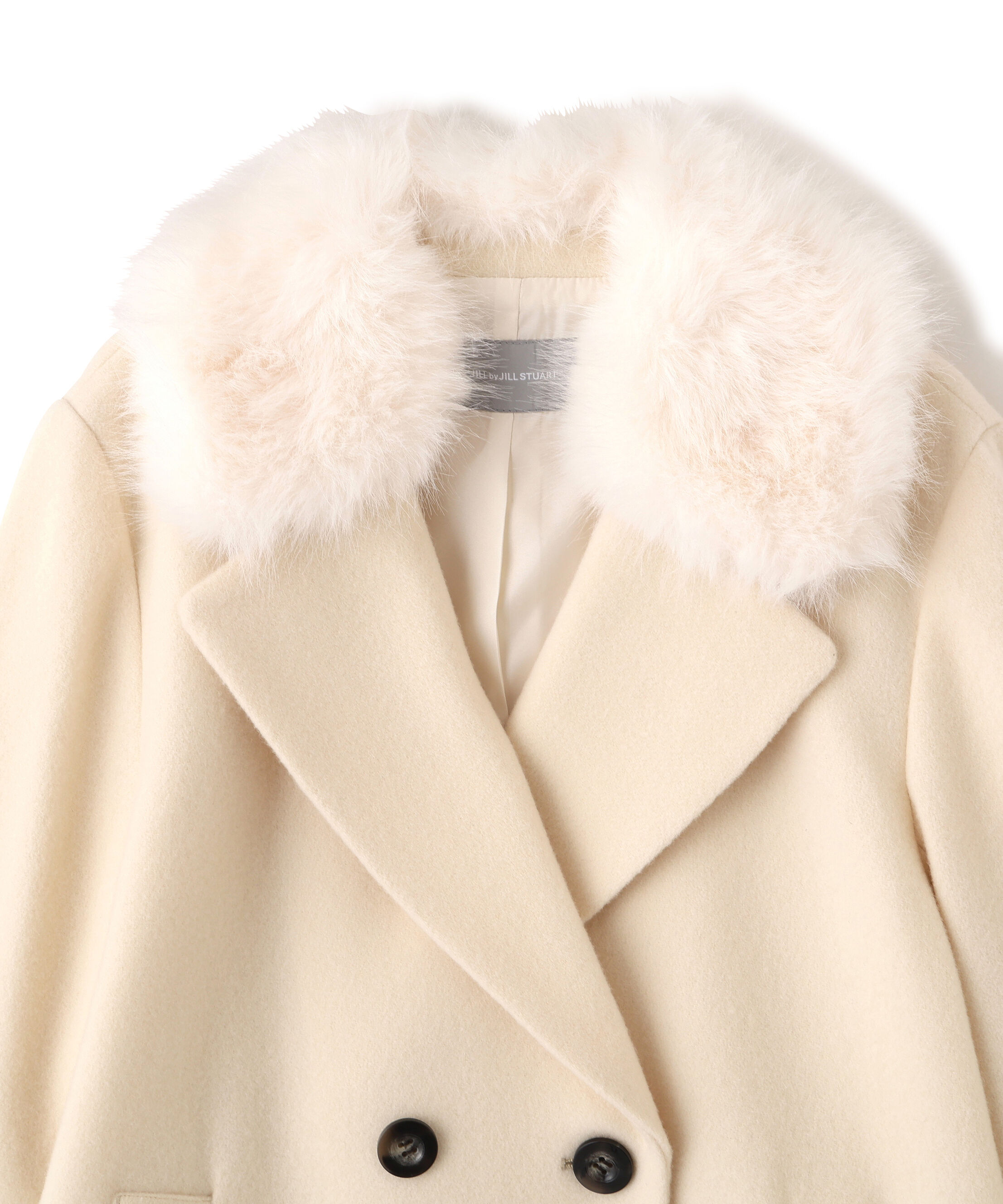  「フェイクファー衿付ジャケット」|その他|