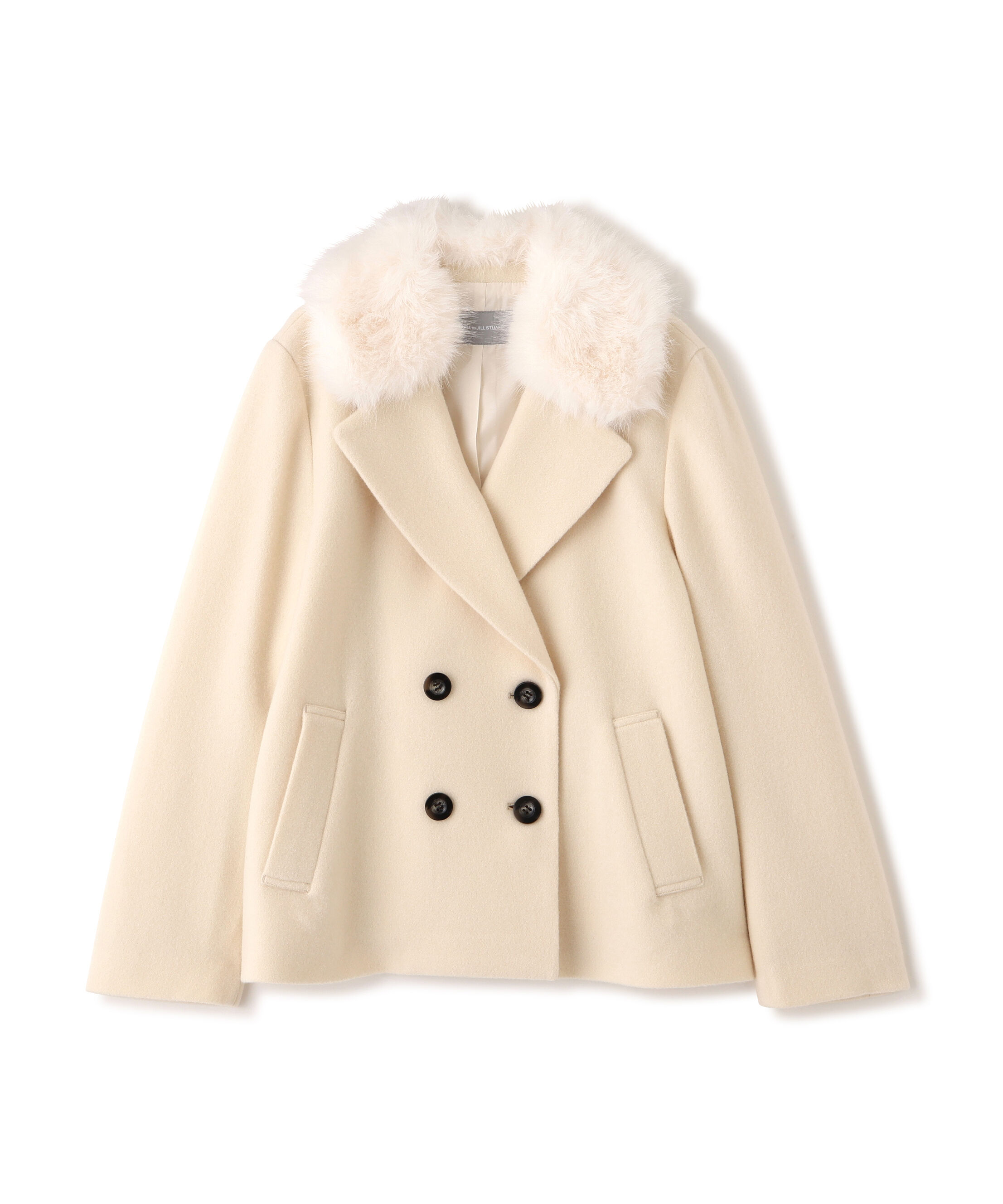  「フェイクファー衿付ジャケット」|その他|