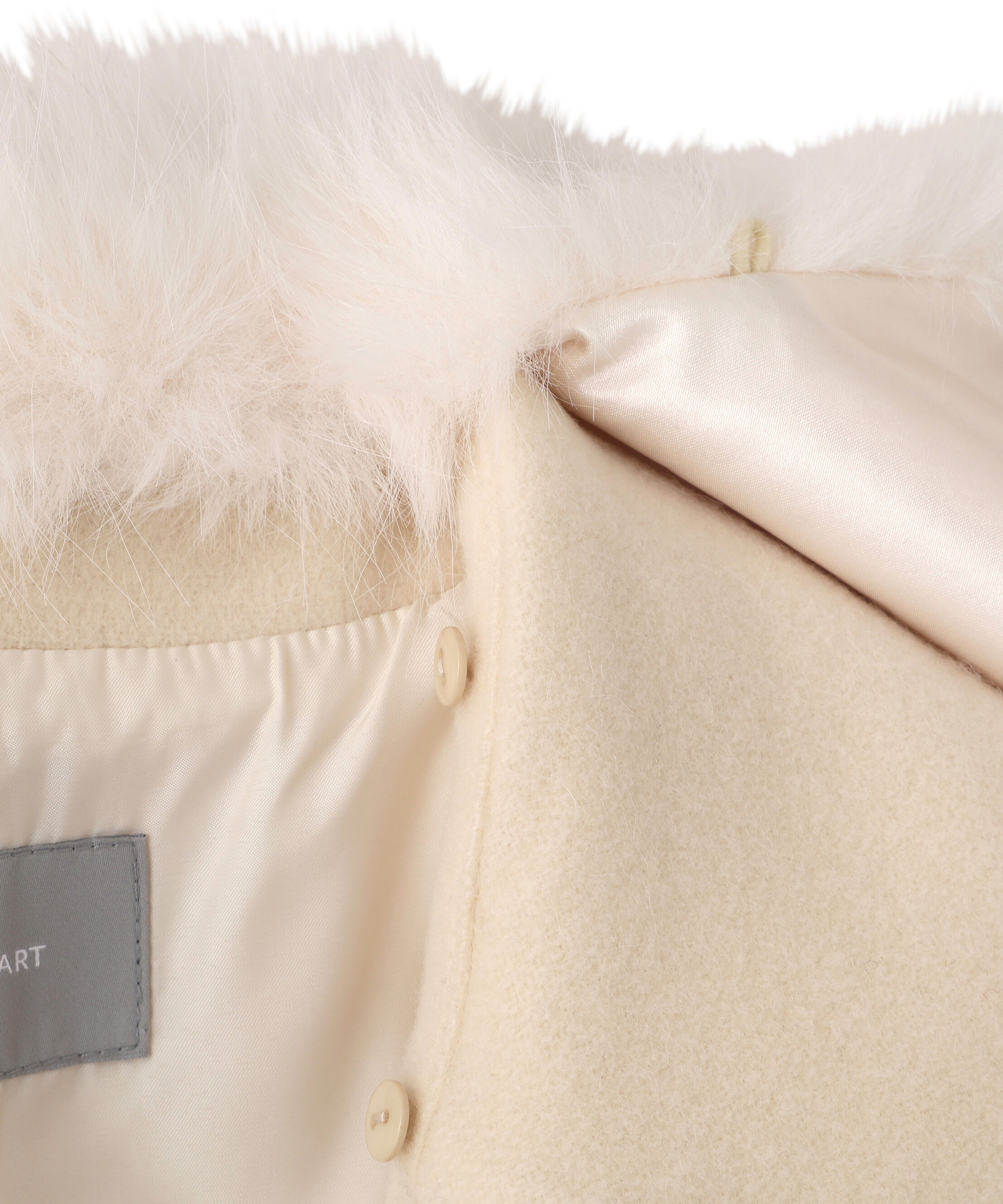  「フェイクファー衿付ジャケット」|その他|