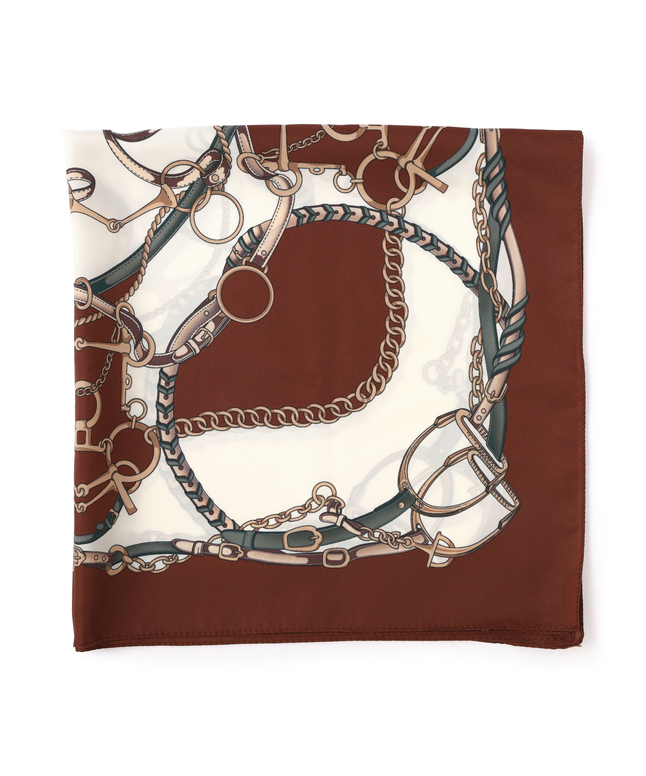 PROPORTION BODY DRESSING「チェーン柄スカーフ」|その他|ボルドーブラ