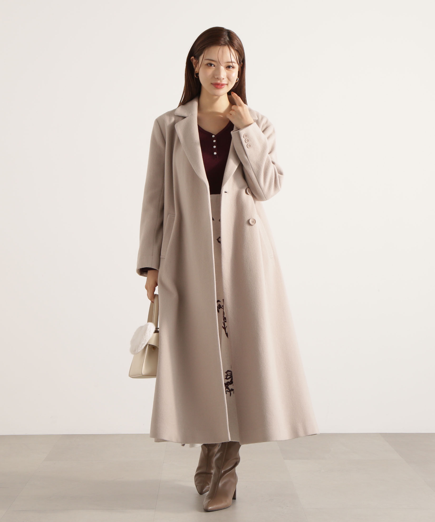 PROPORTION BODY DRESSING「ベルテッドレディーコート 25AW」|その他|