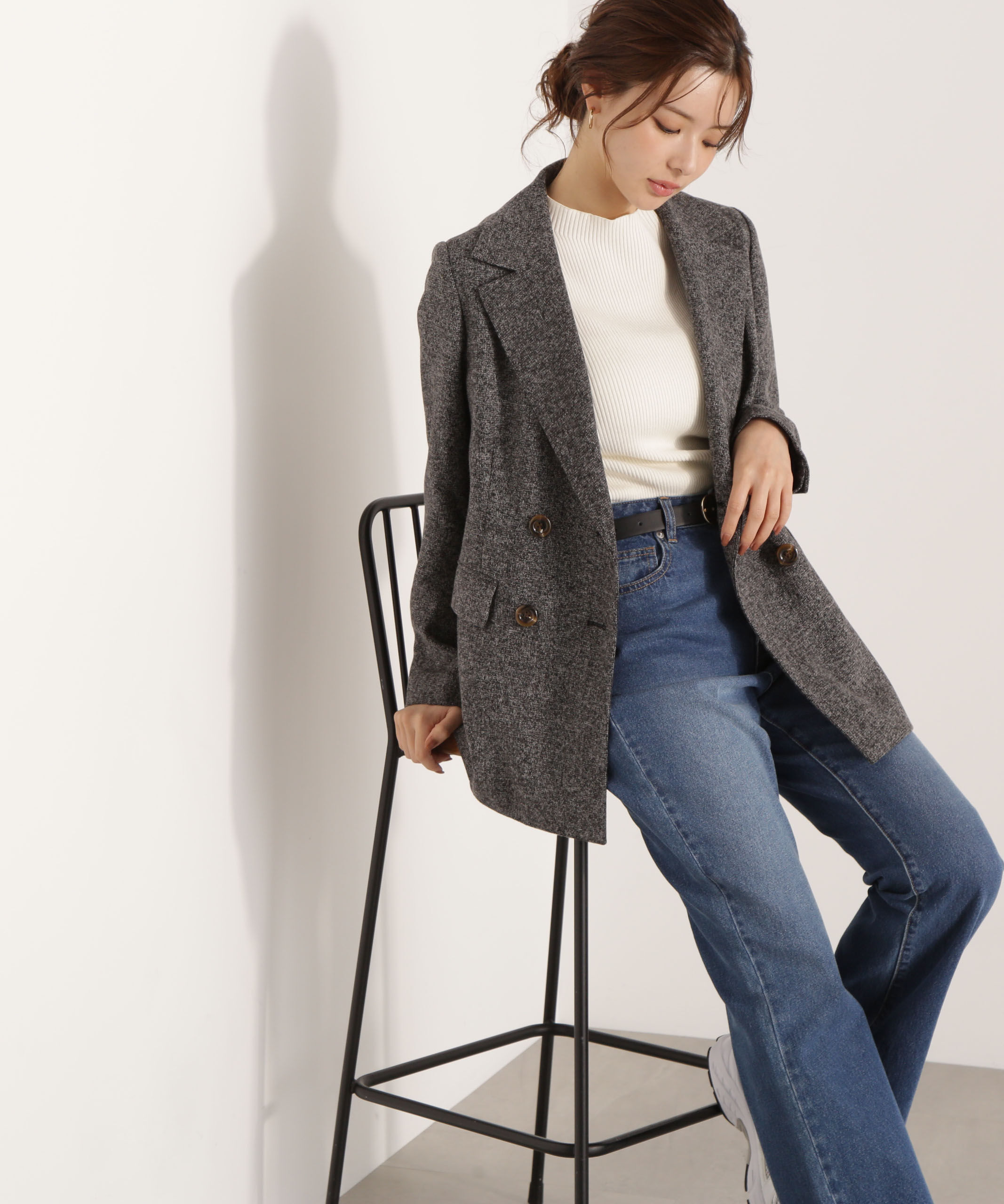 PROPORTION BODY DRESSING「ベーシックテーラードジャケット 25AW」|その他|