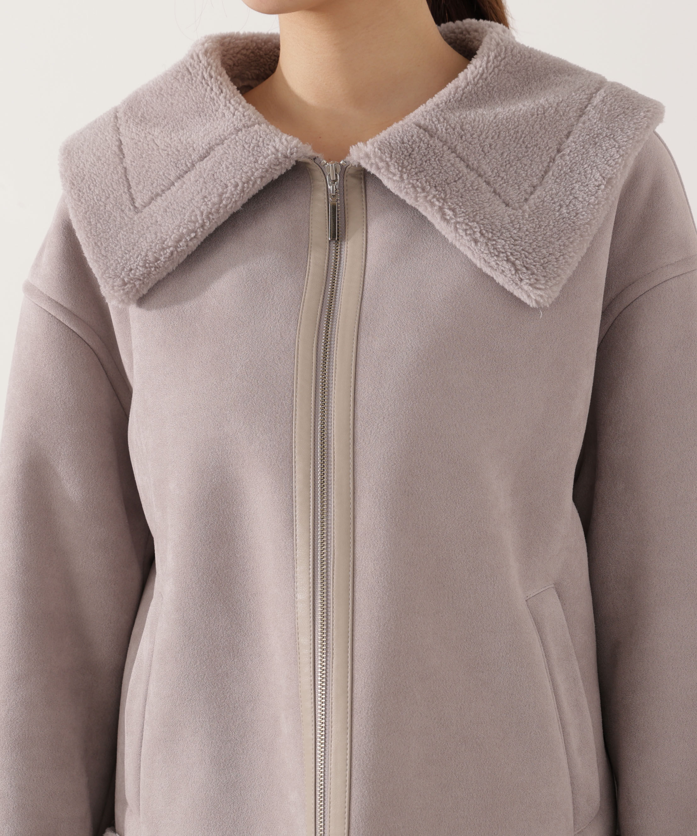 PROPORTION BODY DRESSING「フェイクムートン 25AW」|ブルゾン・スタジャン|