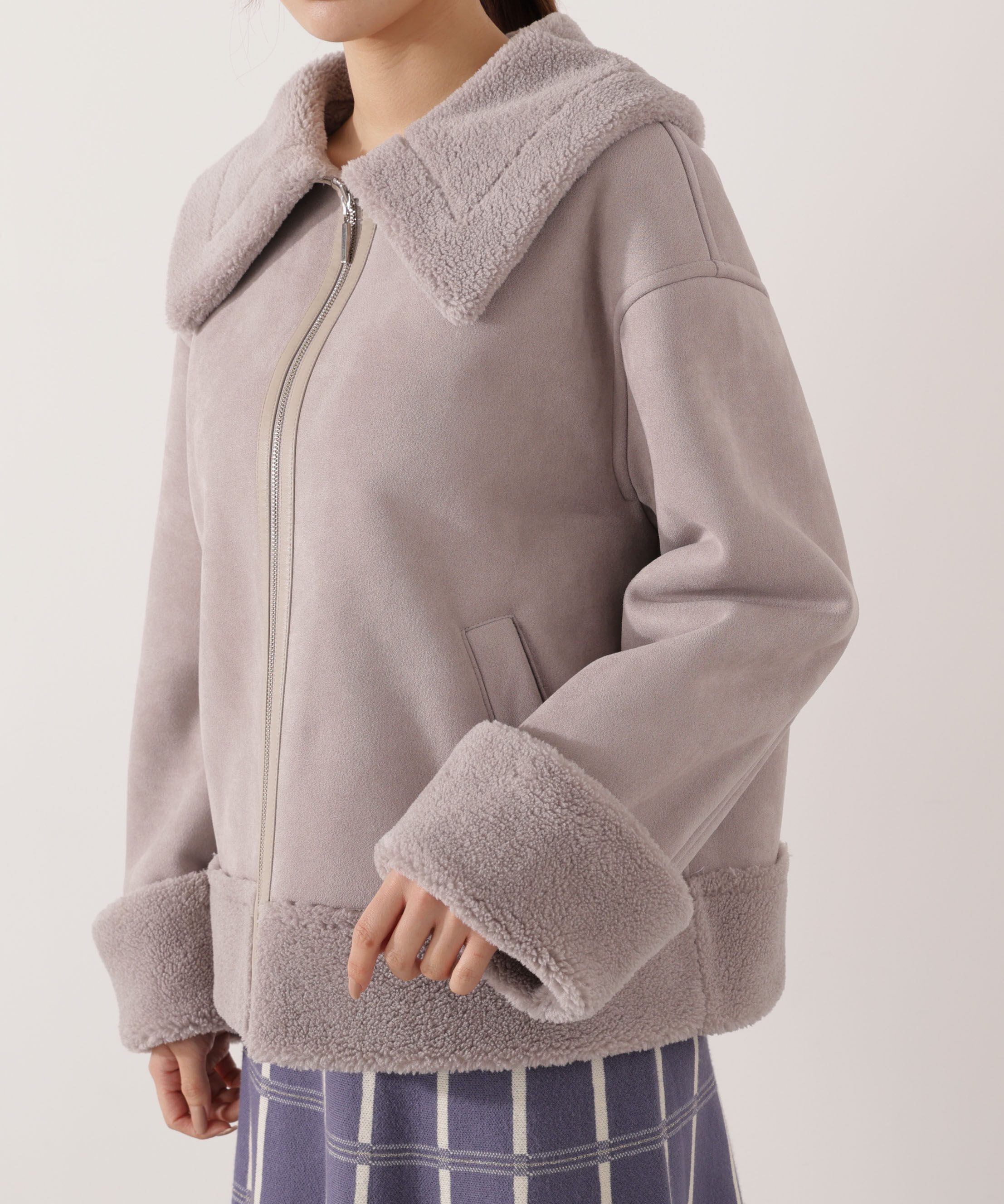 PROPORTION BODY DRESSING「フェイクムートン 25AW」|ブルゾン・スタジャン|