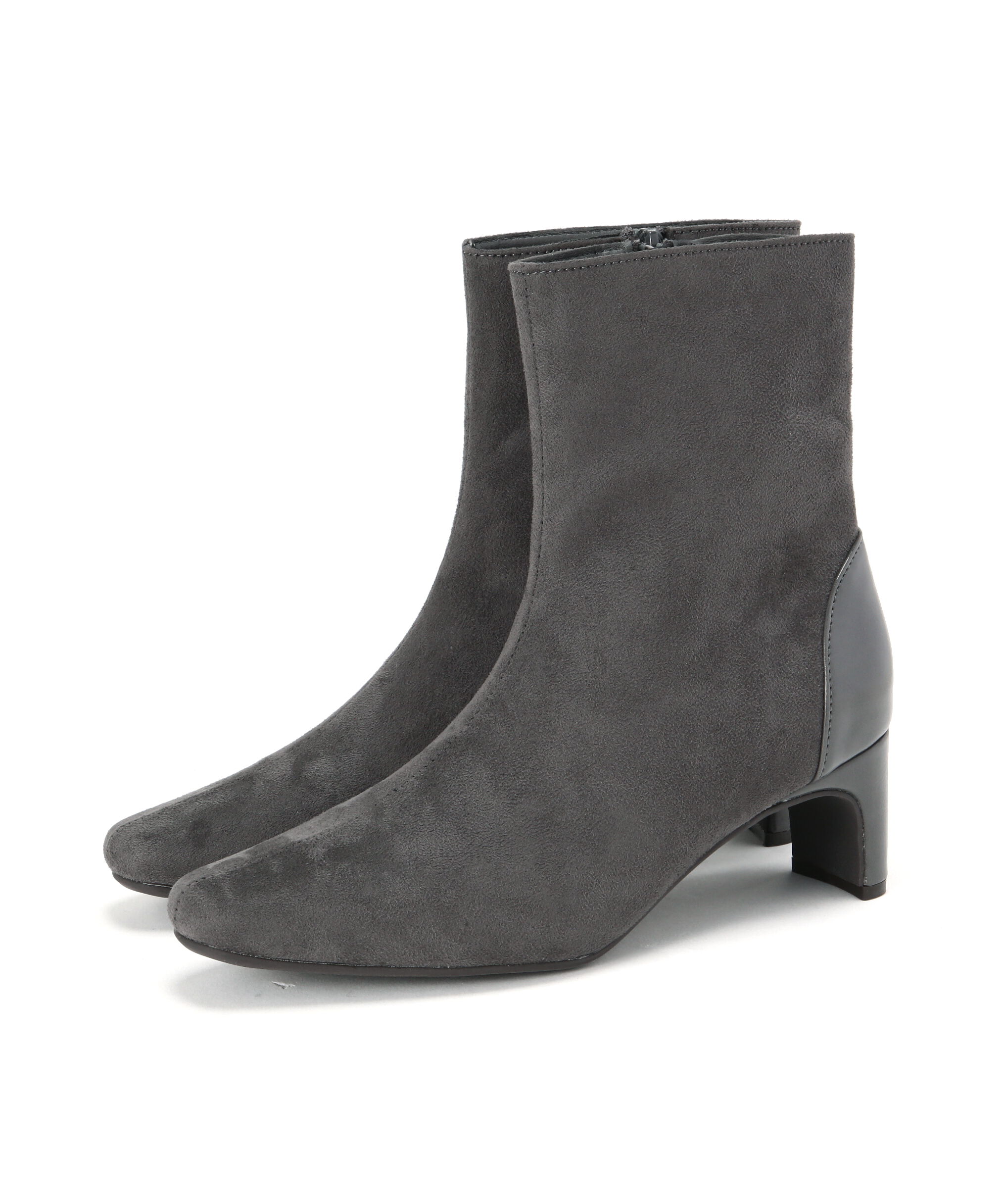 PROPORTION BODY DRESSING「セットバックコンビショートブーツ」|その他|グレー