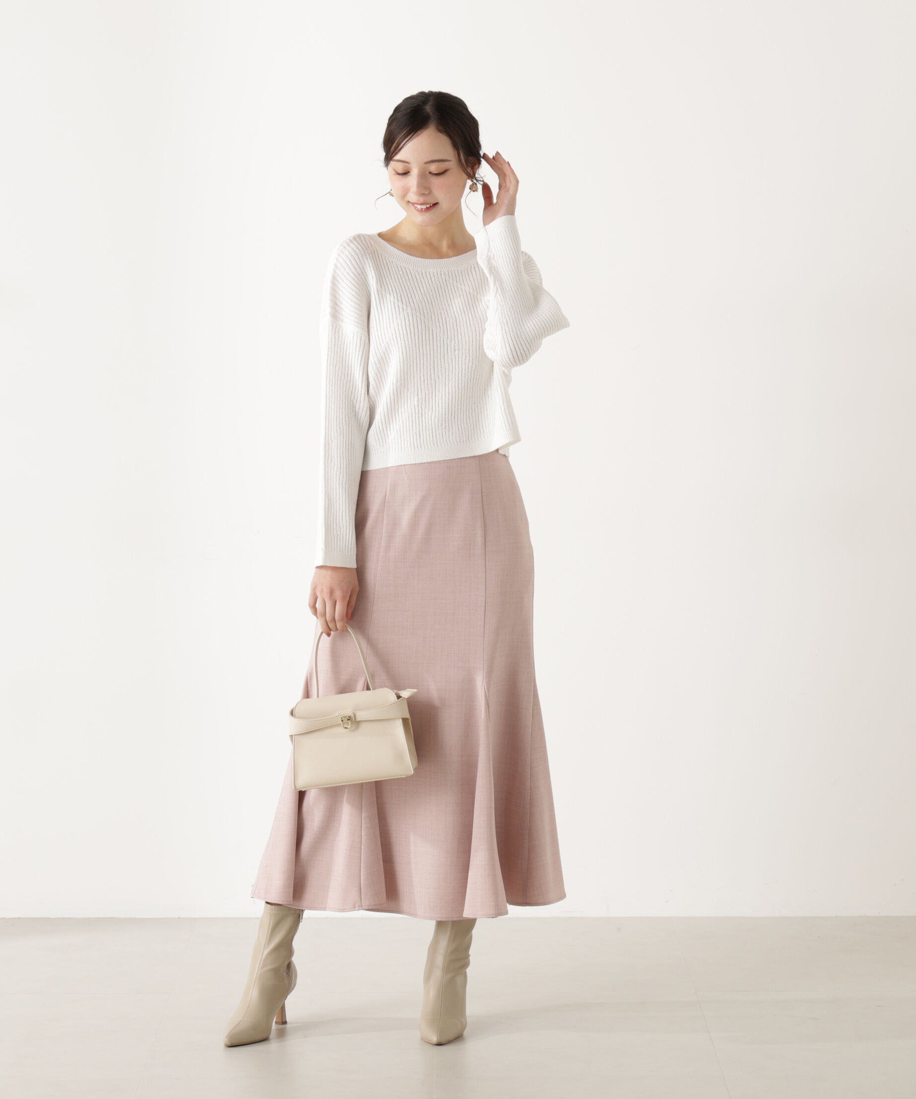 PROPORTION BODY DRESSING「ハイウエストマーメイドスカート　26SS」|スカート|