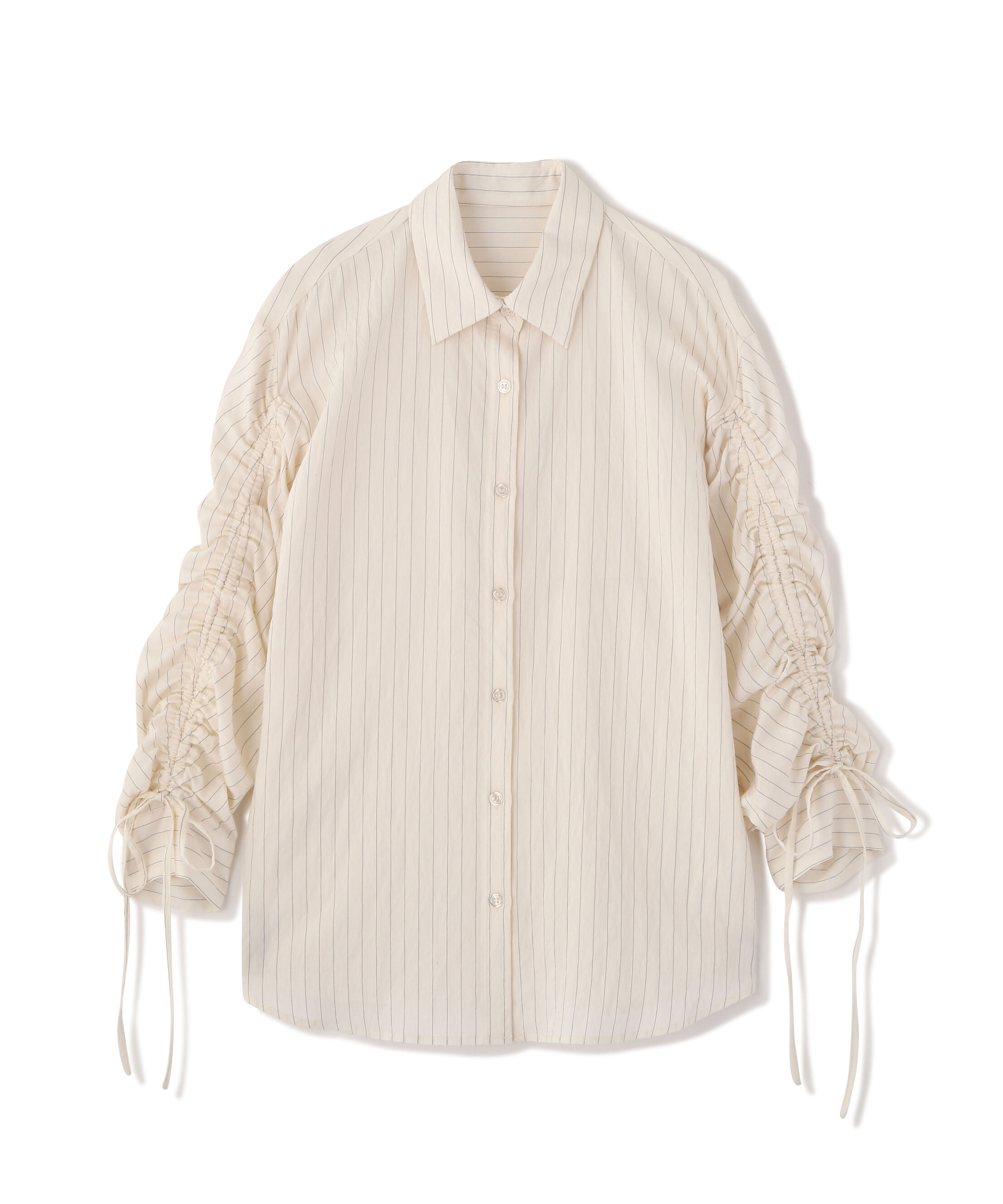 PROPORTION BODY DRESSING「〈a/mie〉ドロストスリーブシャツ 26SS」|シャツ・ブラウス|