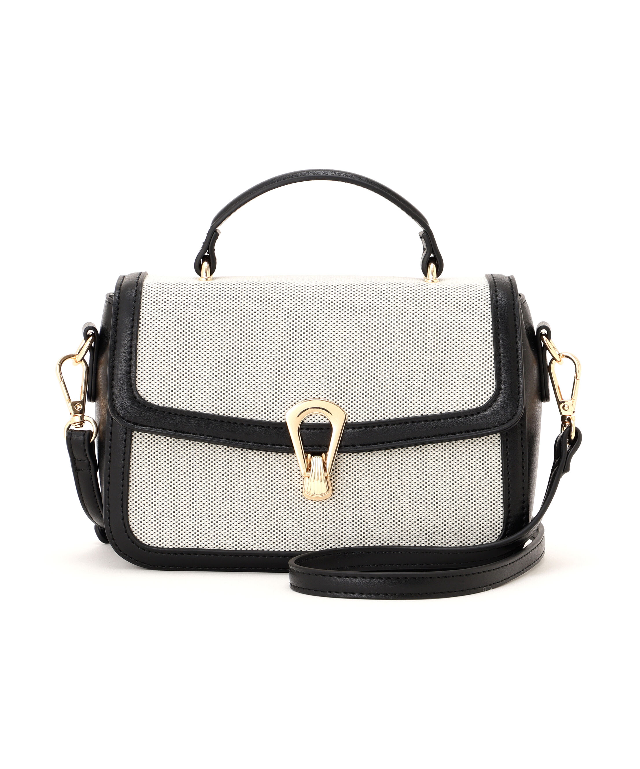 PROPORTION BODY DRESSING「バイカラーミニショルダーバッグ」|その他|ブラック