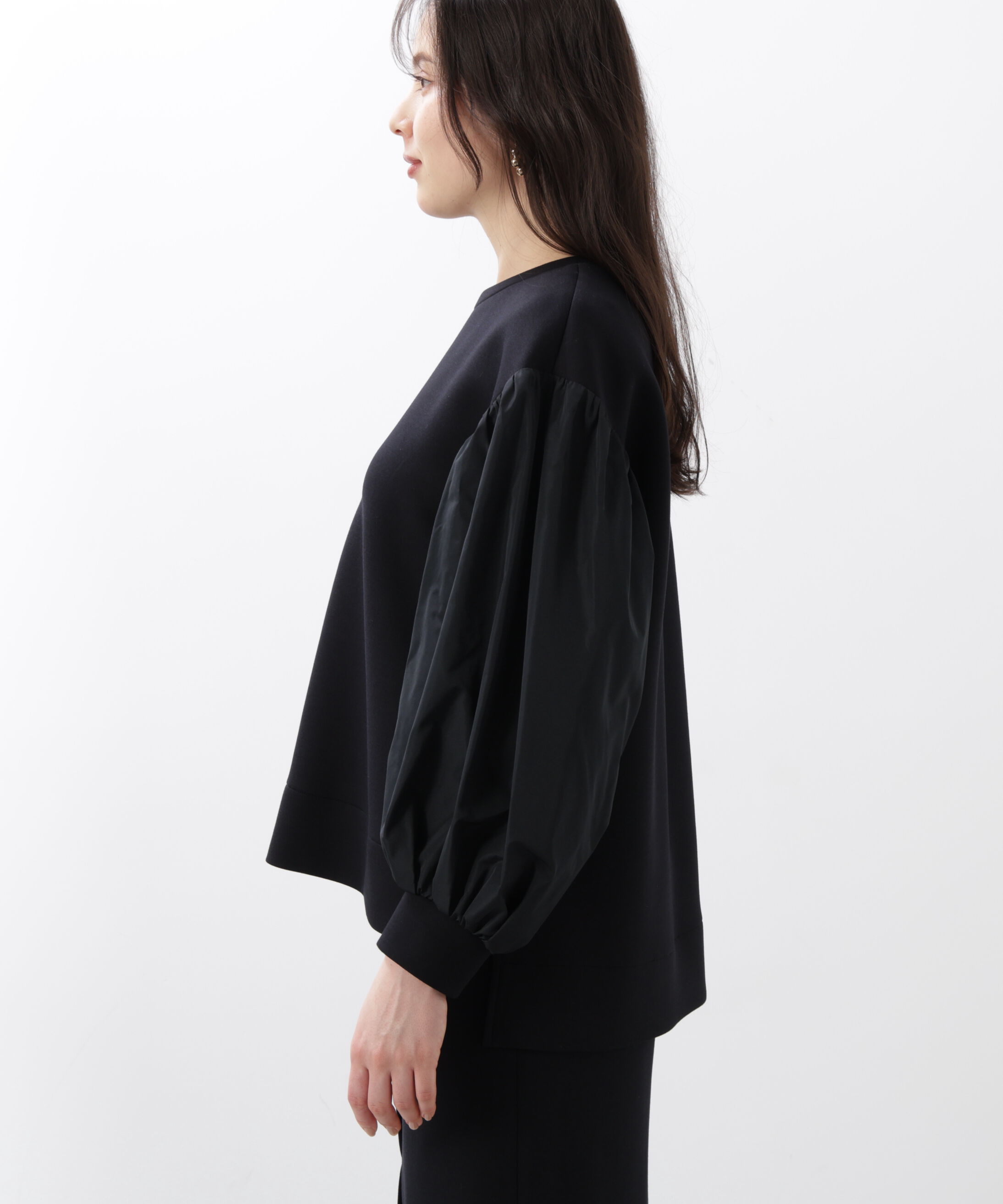  「◆タフタスリーブダンボールトップス」|シャツ・ブラウス|