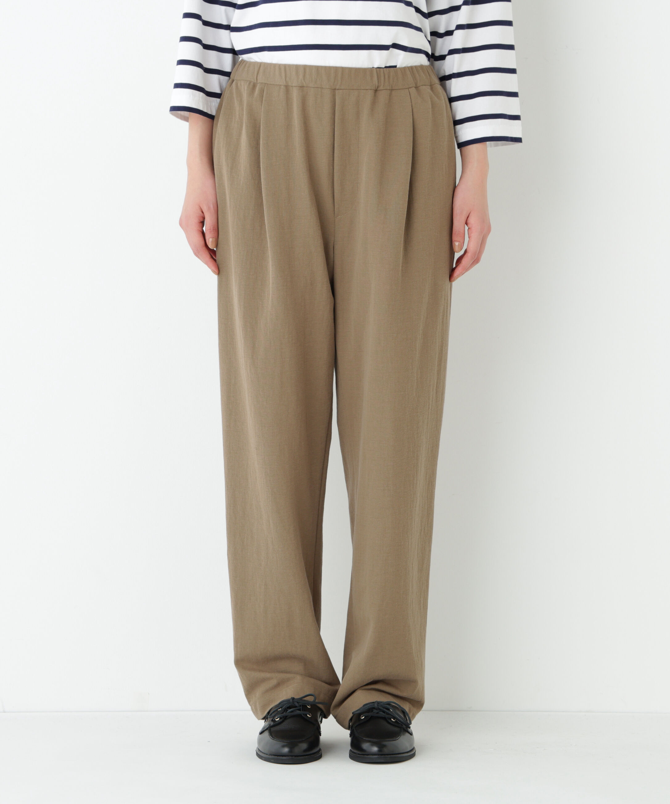  「◆≪ウォッシャブル≫ウエストタックギャザーパンツ」|その他|