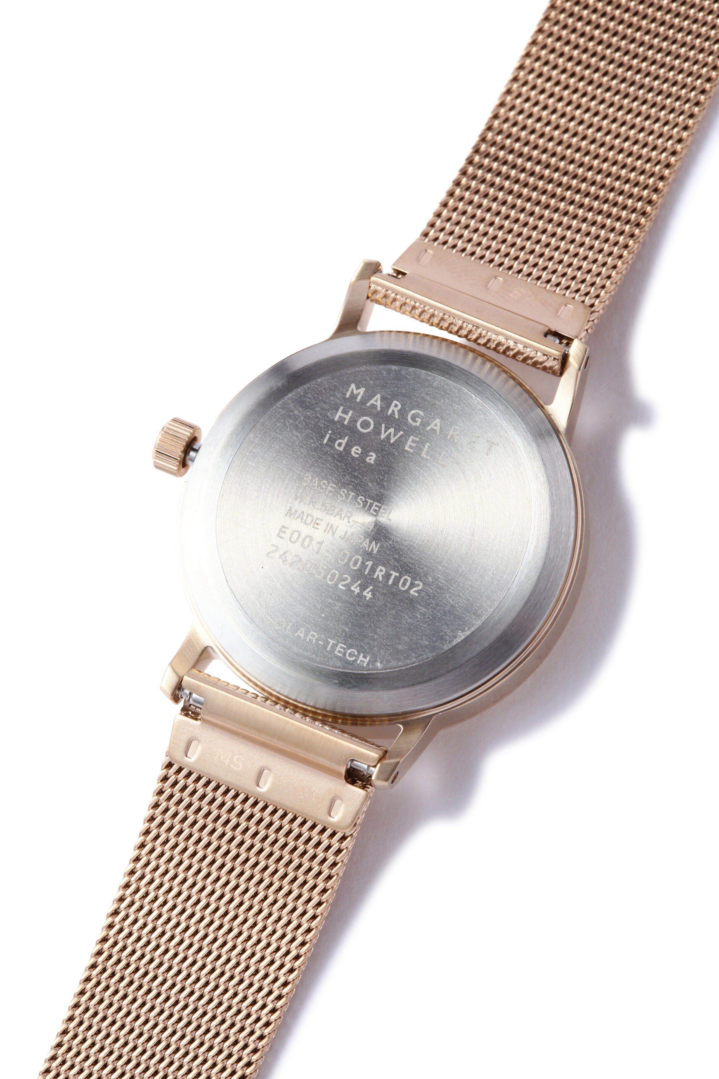  「SOLAR POWER MESH BAND」|腕時計|