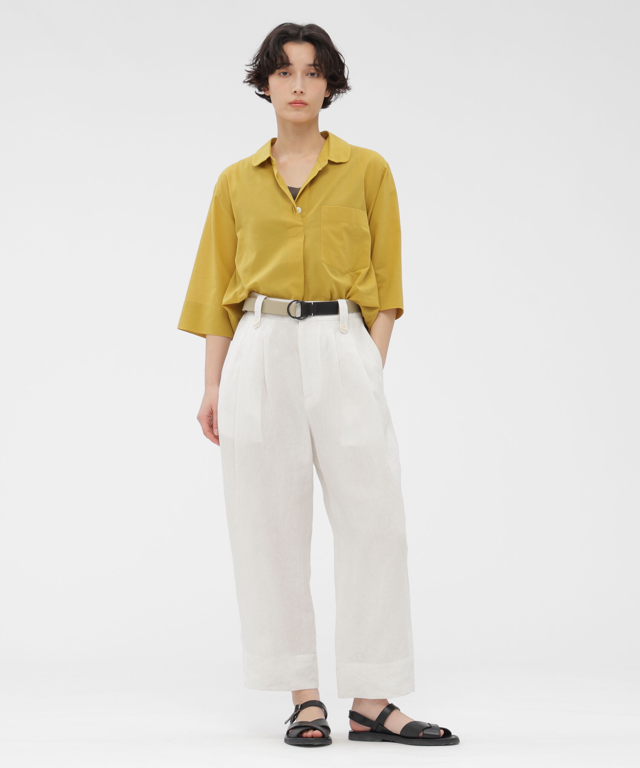  「HIGH TWISTED COTTON VOILE SHIRT」|シャツ・ブラウス|