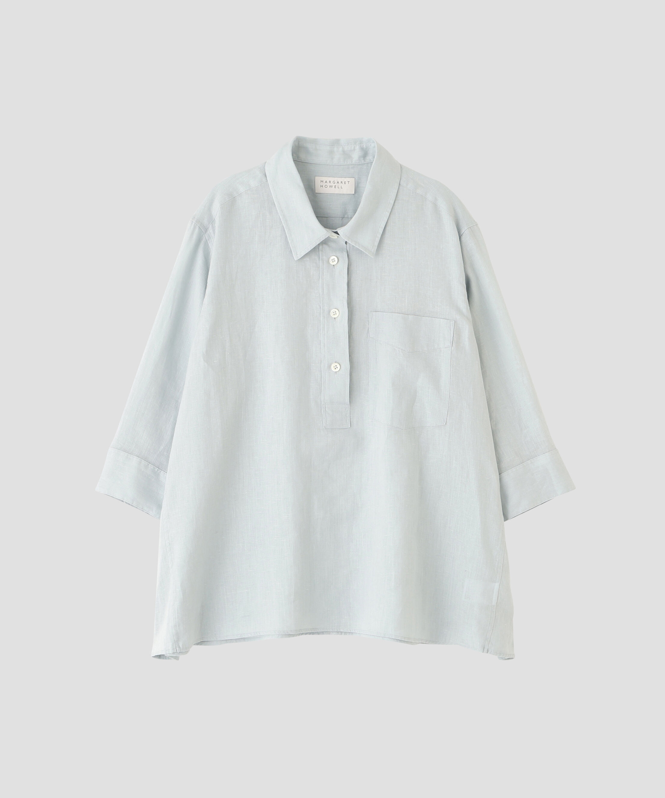 MARGARET HOWELL HOUSEHOLDGOODS「SOFT LINEN SHIRT」|シャツ・ブラウス|