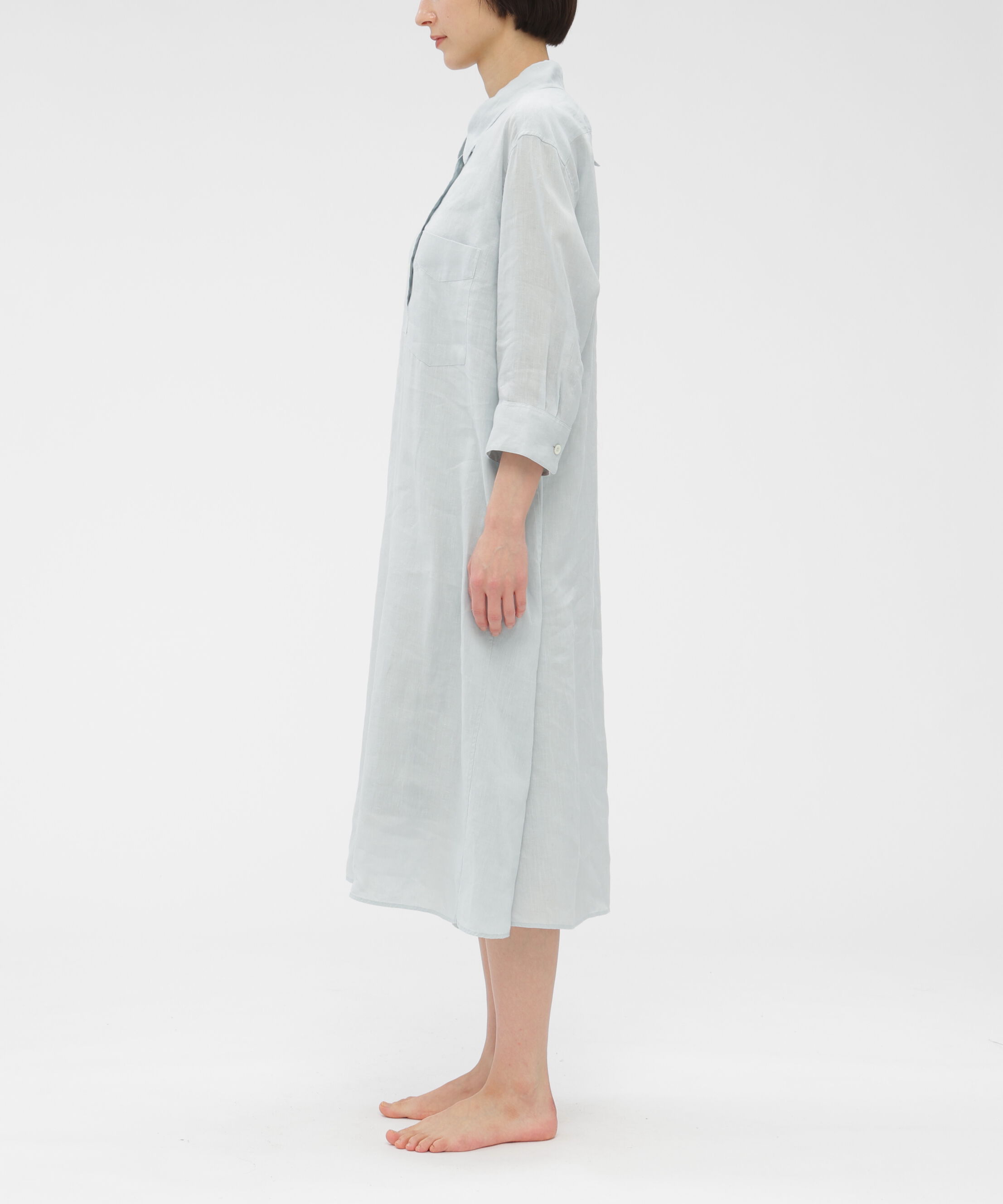 MARGARET HOWELL HOUSEHOLDGOODS「SOFT LINEN DRESS」|ワンピース|