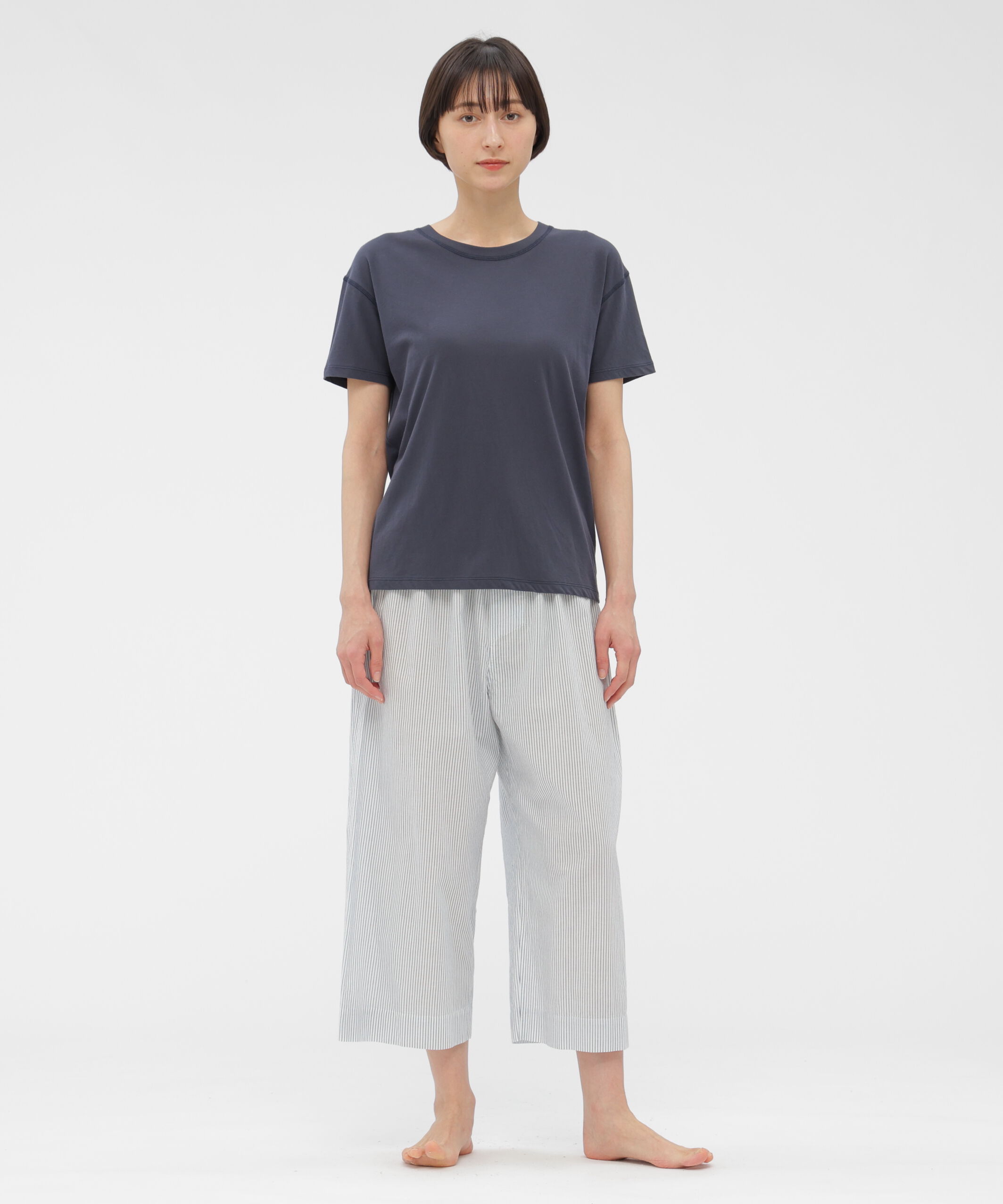 MARGARET HOWELL HOUSEHOLDGOODS「SIRO SPUN COTTON JERSEY TOP」|Tシャツ・カットソー|