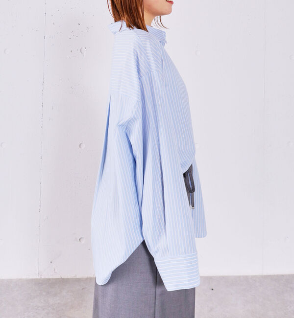 archives「ストライプミドルシャツ」|シャツ・ブラウス|