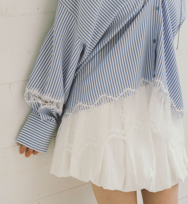 archives「レースコンビ２ｗａｙオフショルシャツ」|シャツ・ブラウス|