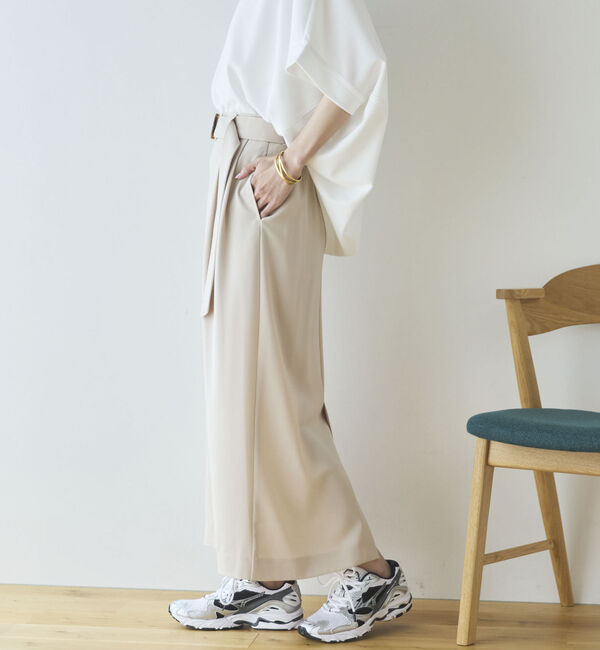 Doux archives「【多機能麻調合繊】タイトスカート」|スカート|