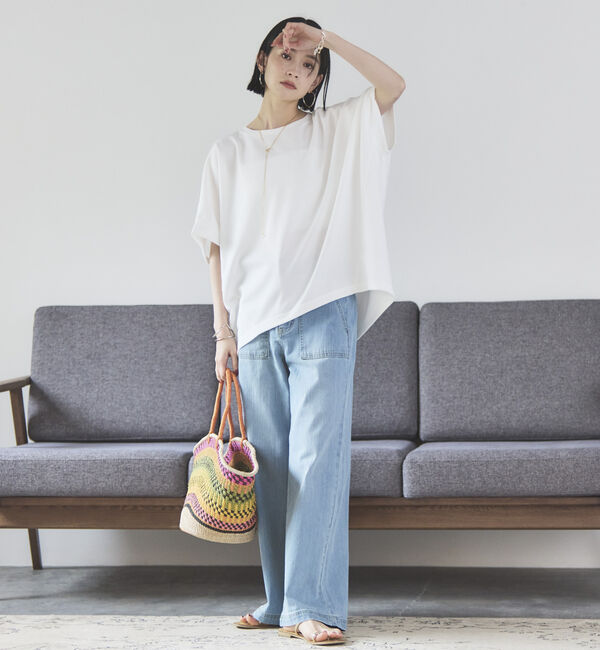 Doux archives「ＵＶ加工・吸水速乾ドルマンプルオーバー」|Tシャツ・カットソー|