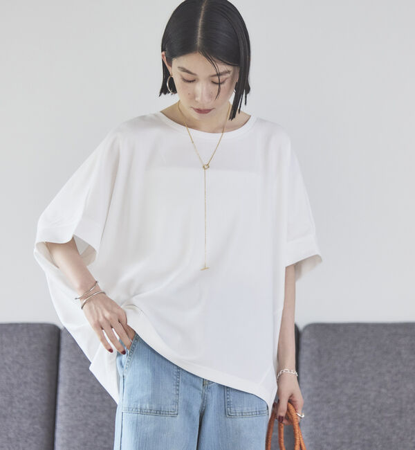 Doux archives「ＵＶ加工・吸水速乾ドルマンプルオーバー」|Tシャツ・カットソー|