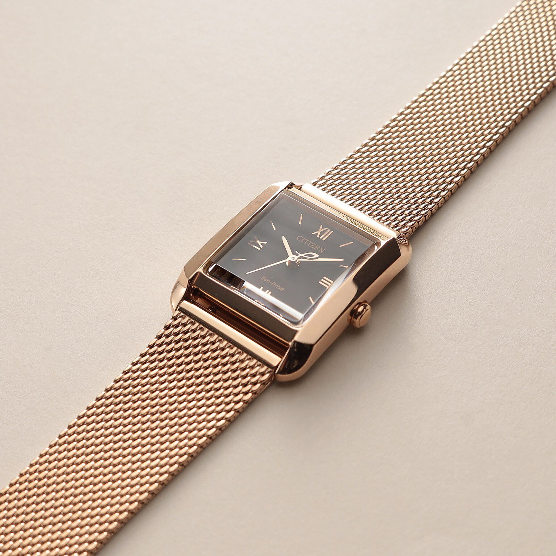 COCOSHNIK「RG シチズンL別注モデル スクエア チェンジャブルウォッチ（ブラック）」|腕時計|